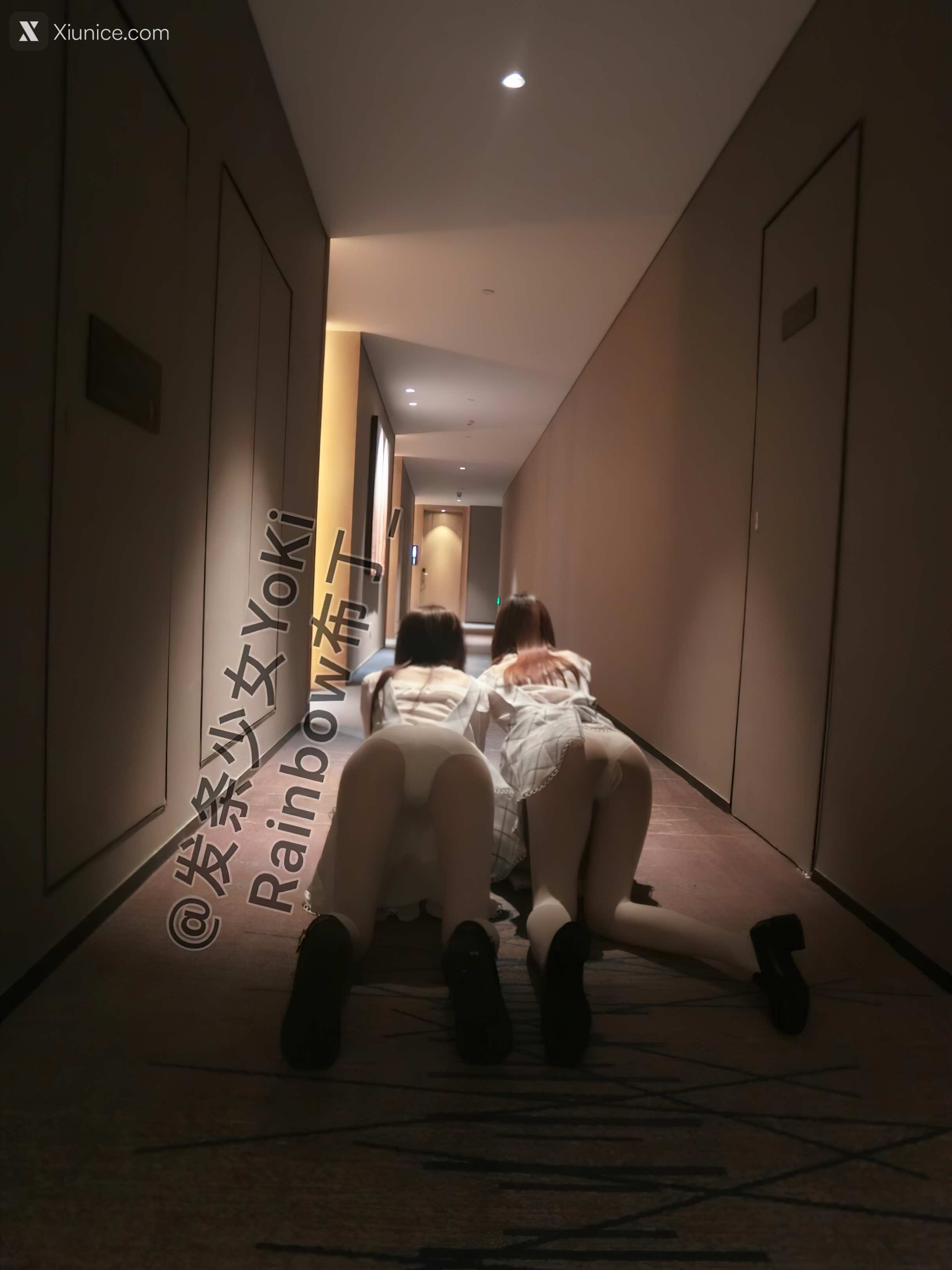 Coser@布丁大法 (Pudding Dafa) 白丝百合 与发条合作 第4张