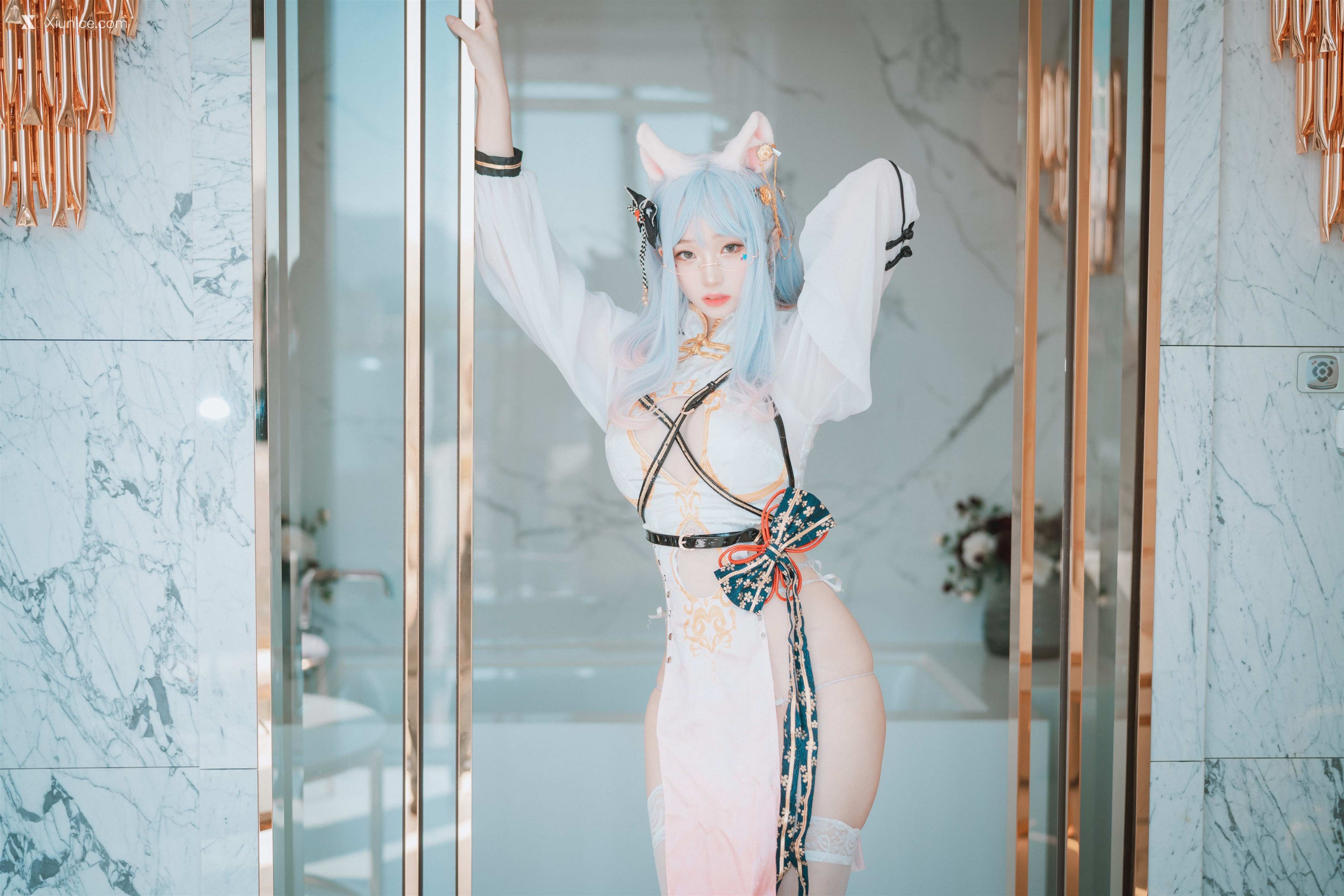DJAWA Photo – Bambi (밤비) – Le Chat Porte un Qípáo 第11张