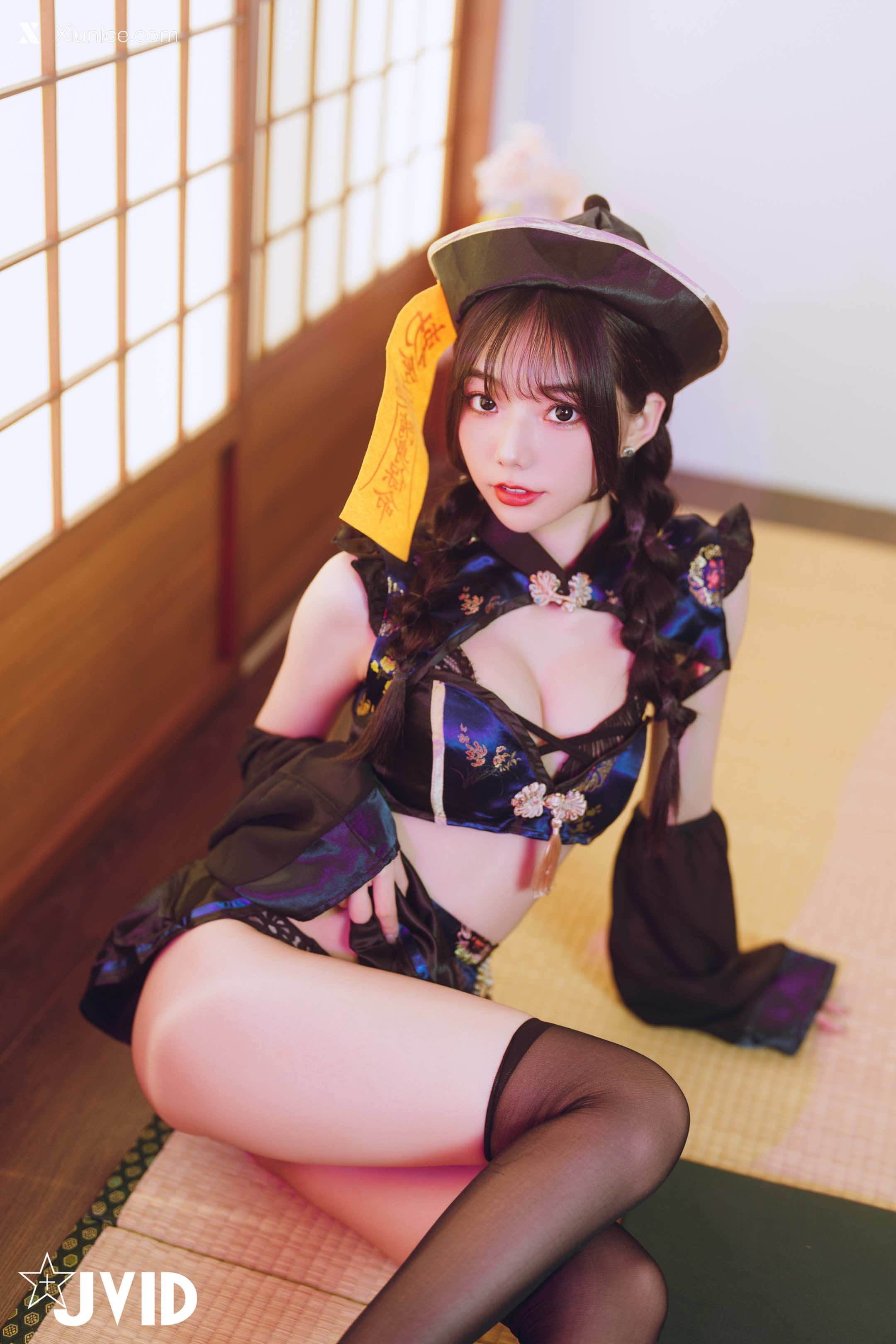 JVID – 啾啾 – ゾンビ殭屍版女友注射愛の能量變成人類!!! 第5张