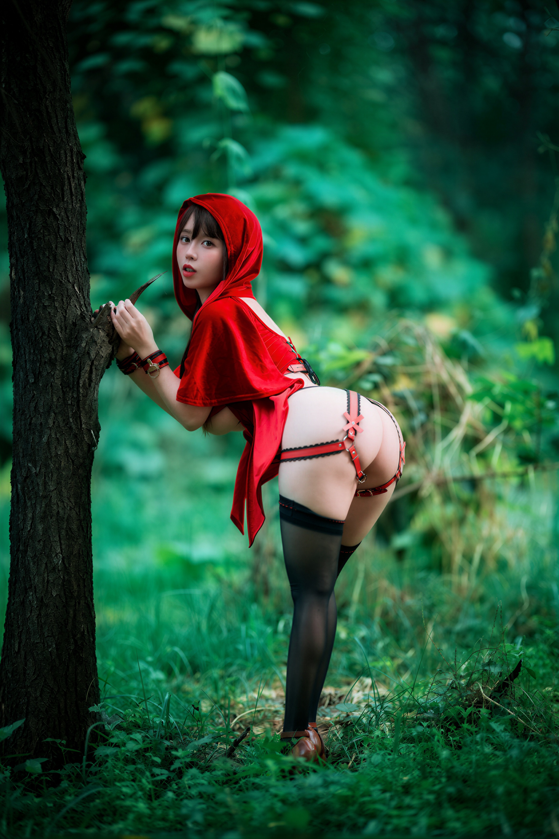 AI Refined DJAWA Photo – DDiDDi – Cheeky Red Riding Hood 第81张
