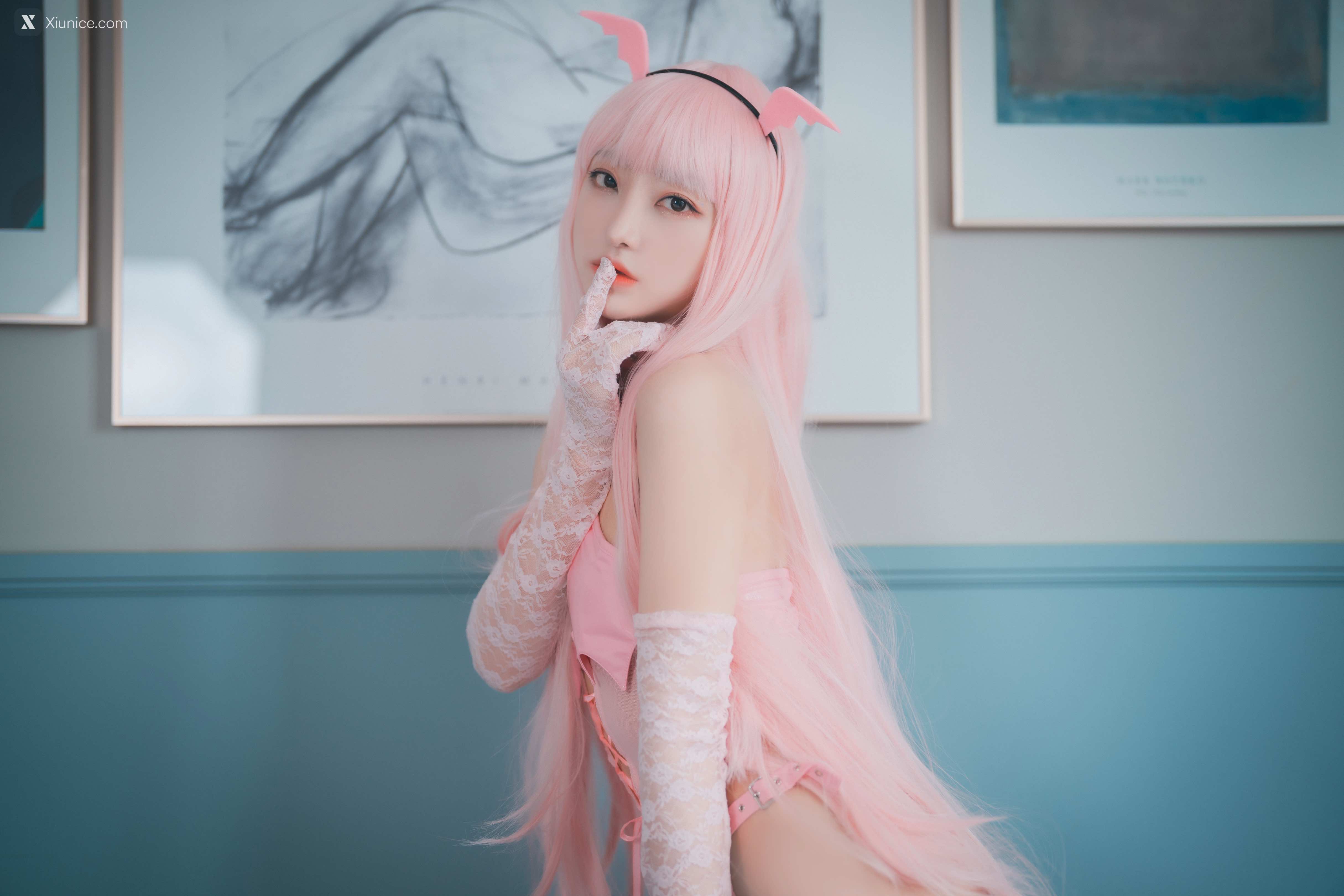DJAWA Photo – HaNari (하나리) – Pink Succubus 第3张