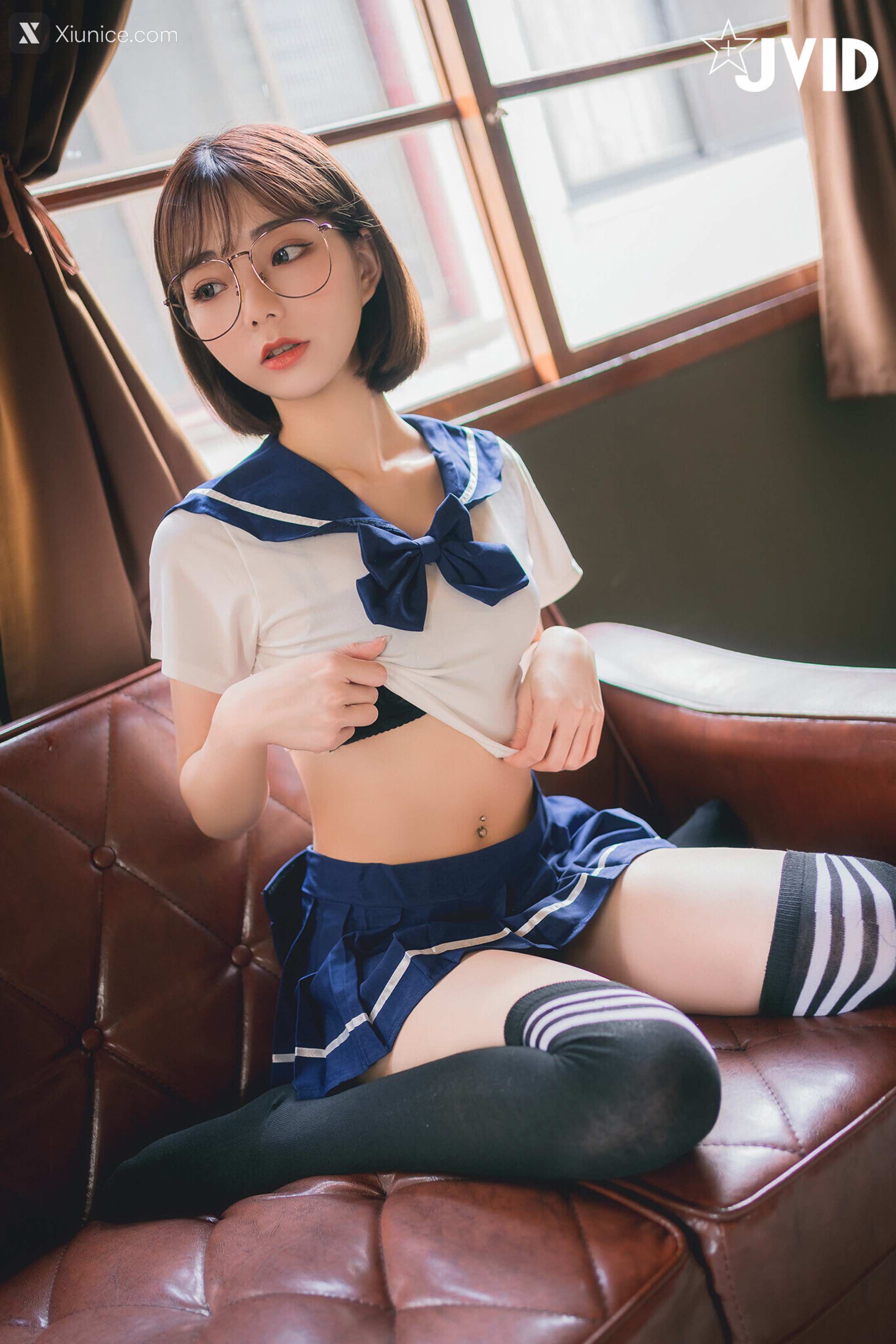 JVID – 啾啾 – 性感高校生啾啾～濕身死庫水！ 第38张