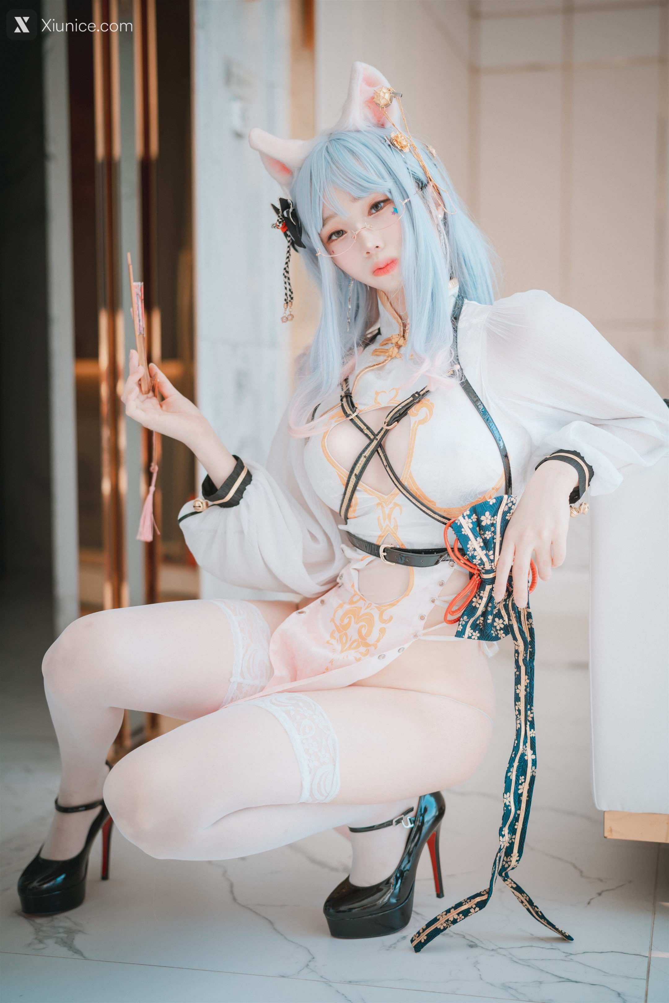 DJAWA Photo – Bambi (밤비) – Le Chat Porte un Qípáo 第17张