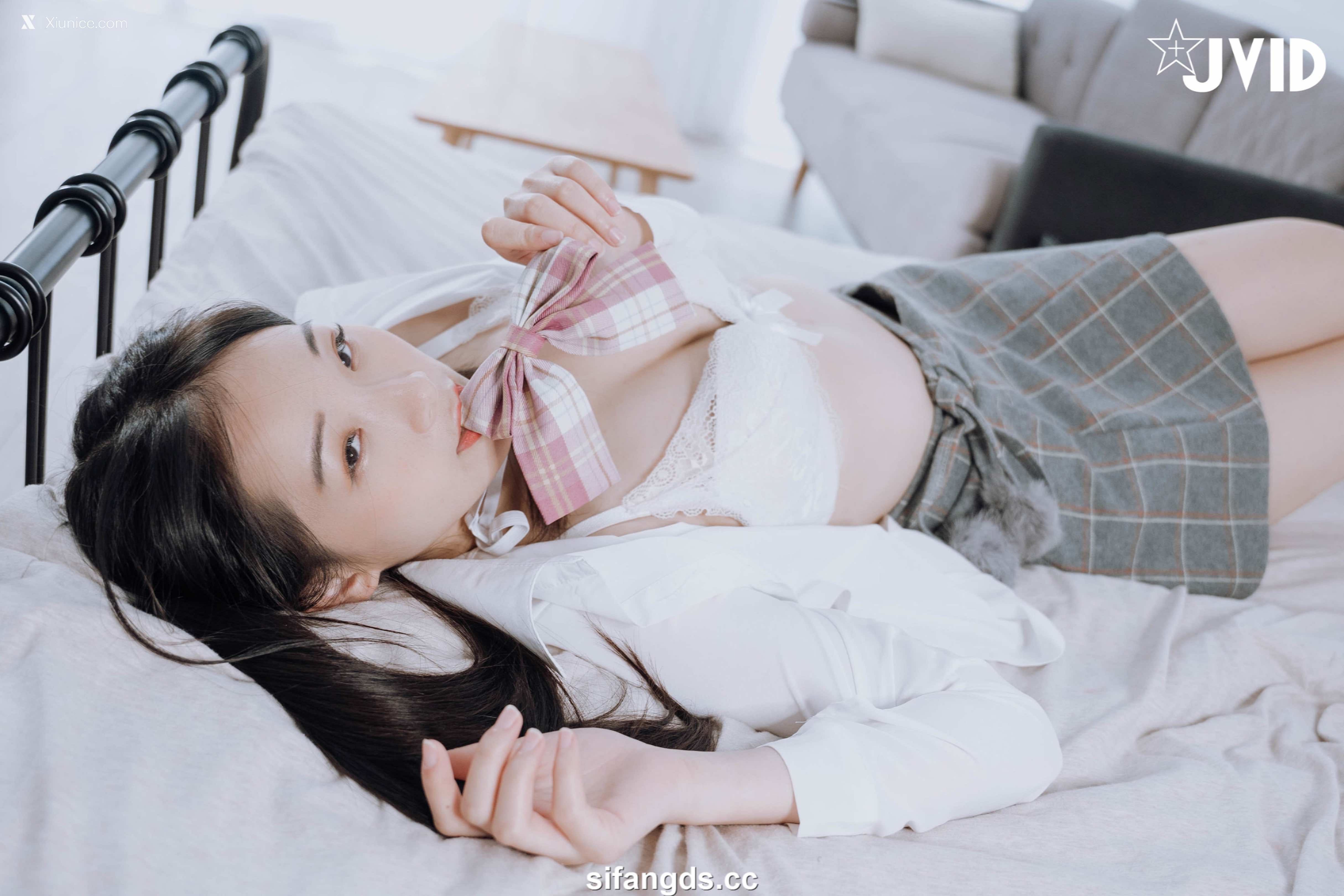 JVID – 婕咪 Juice – 雙馬尾女孩婕咪想在學長的胯下依偎(全裸無遮四點全開) 第61张