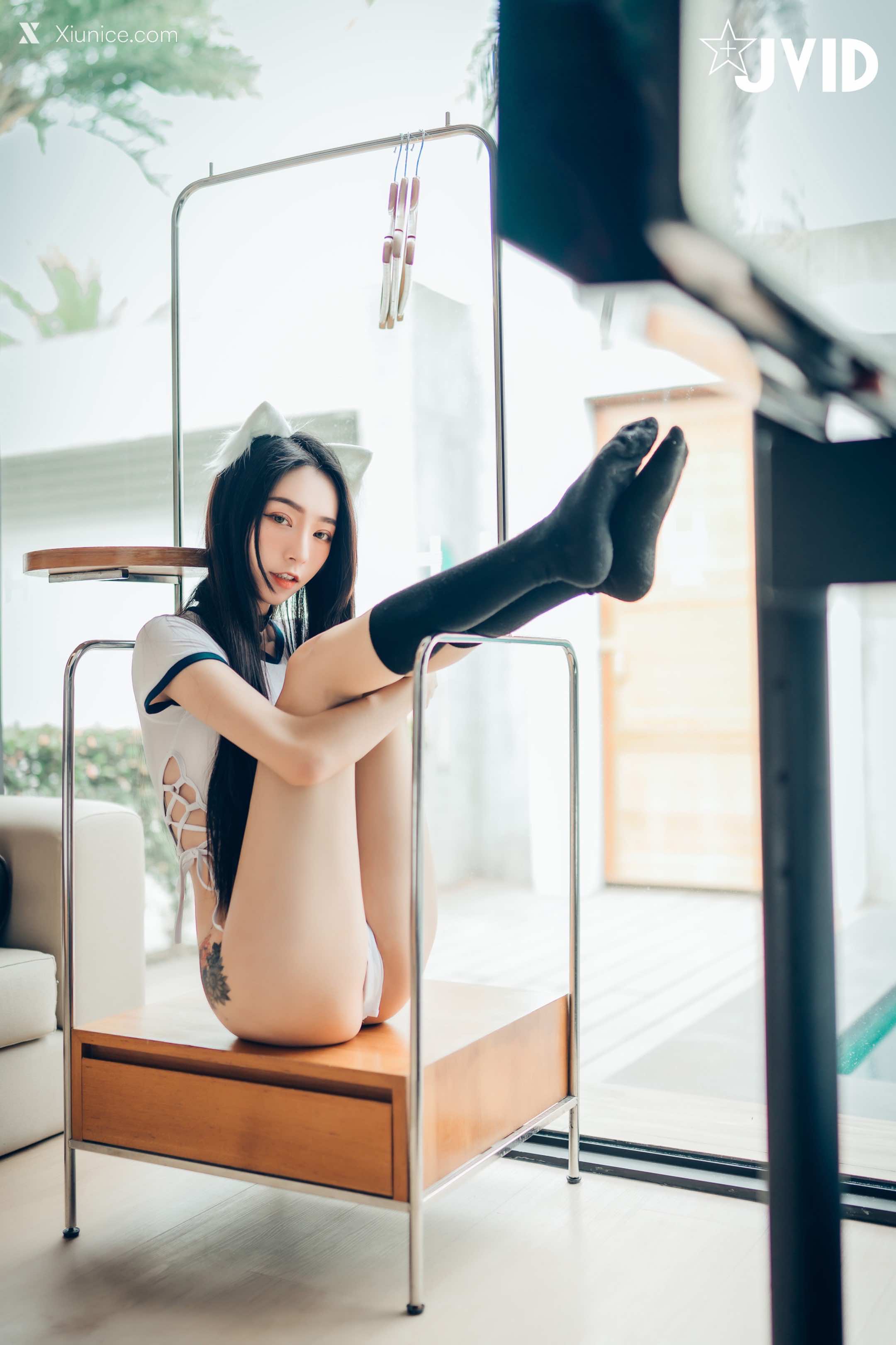 JVID – 飘飘 – 猫娘女友-全真空死库水女仆-足控-激凸透点 第113张