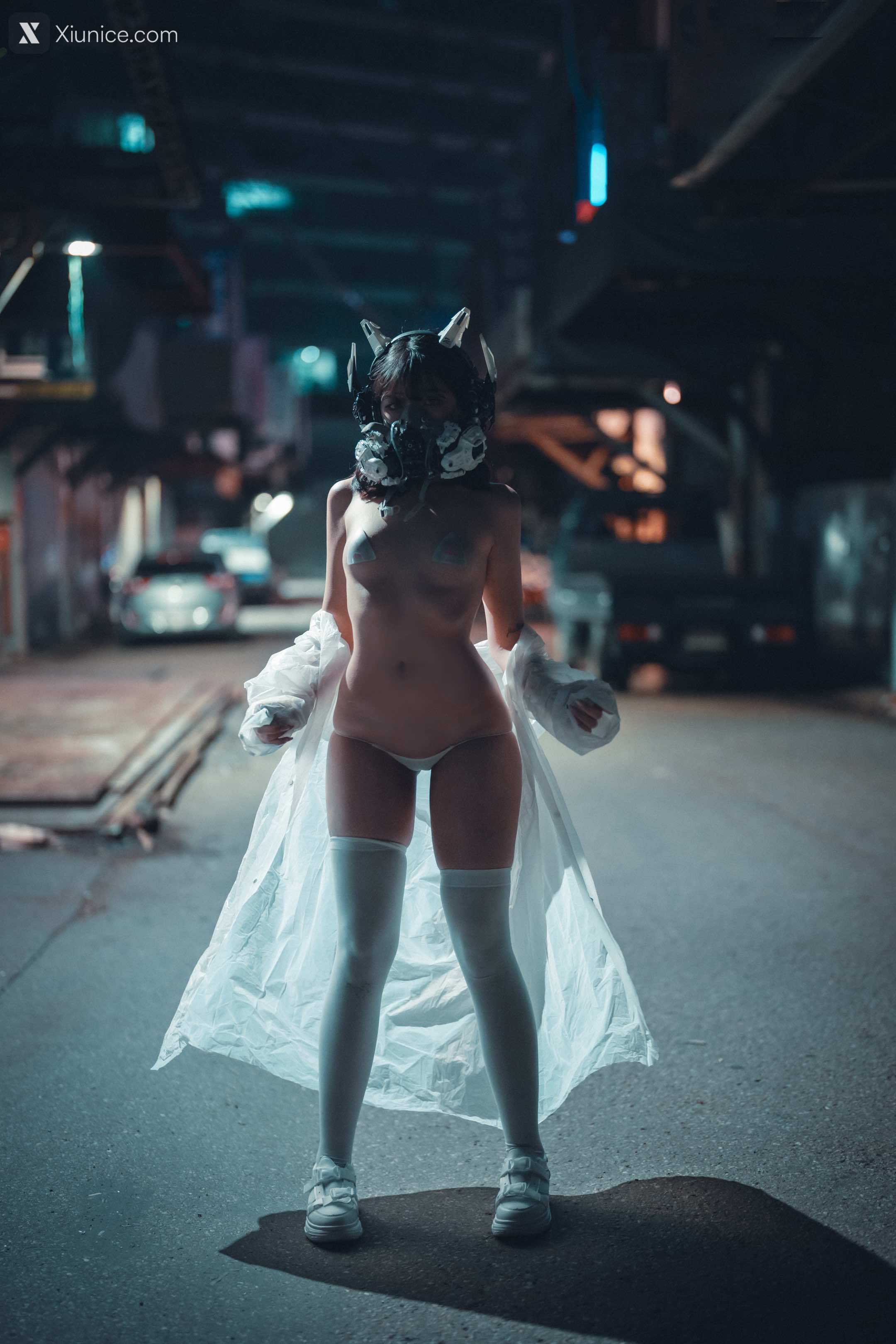 DJAWA Photo – Sonson (손손) – Vagabundo de la Noche (Masked-girl in raincoat) 第22张