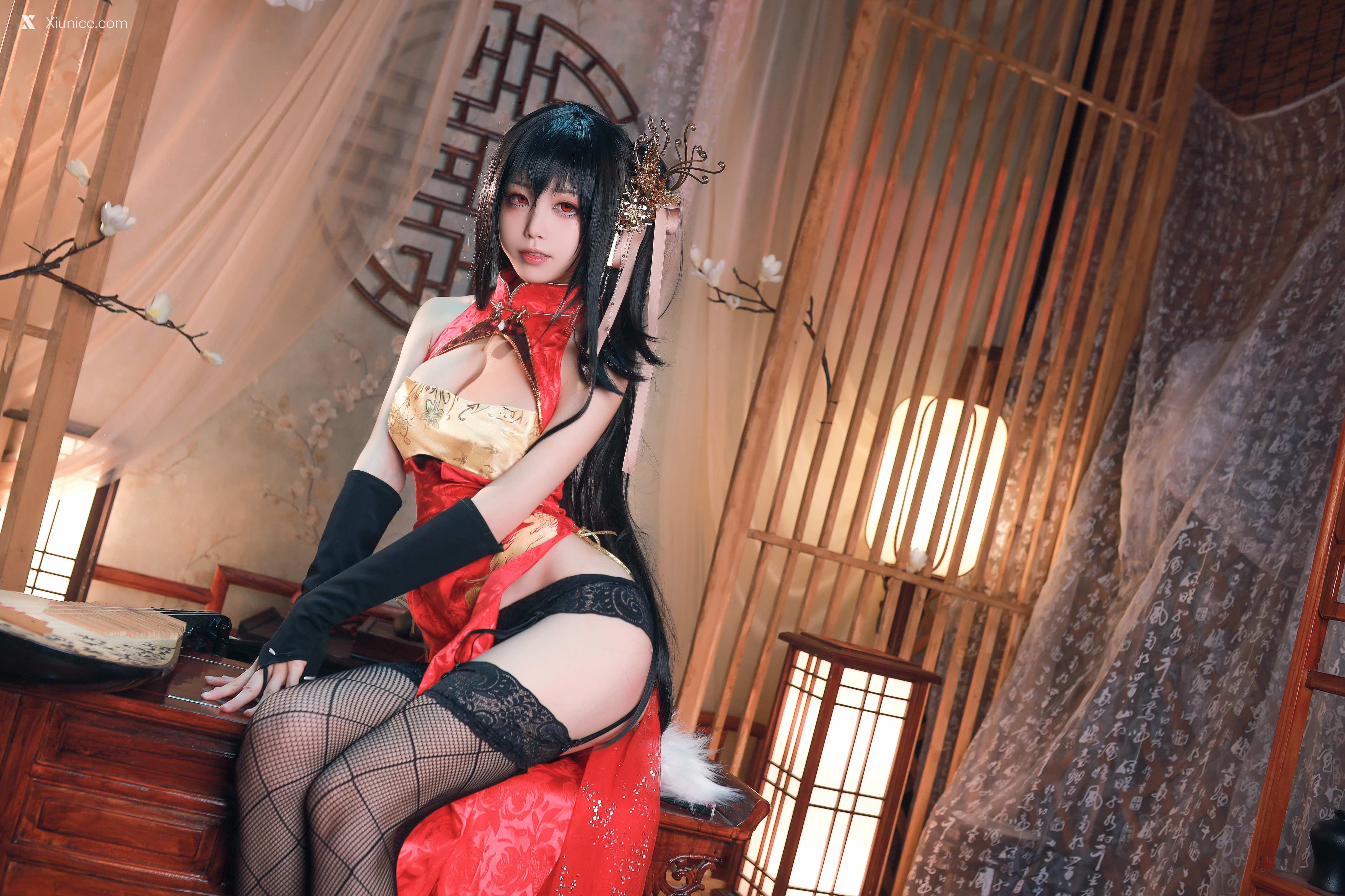 Coser@水淼Aqua – Vol.008 大鳳 旗袍 第14张