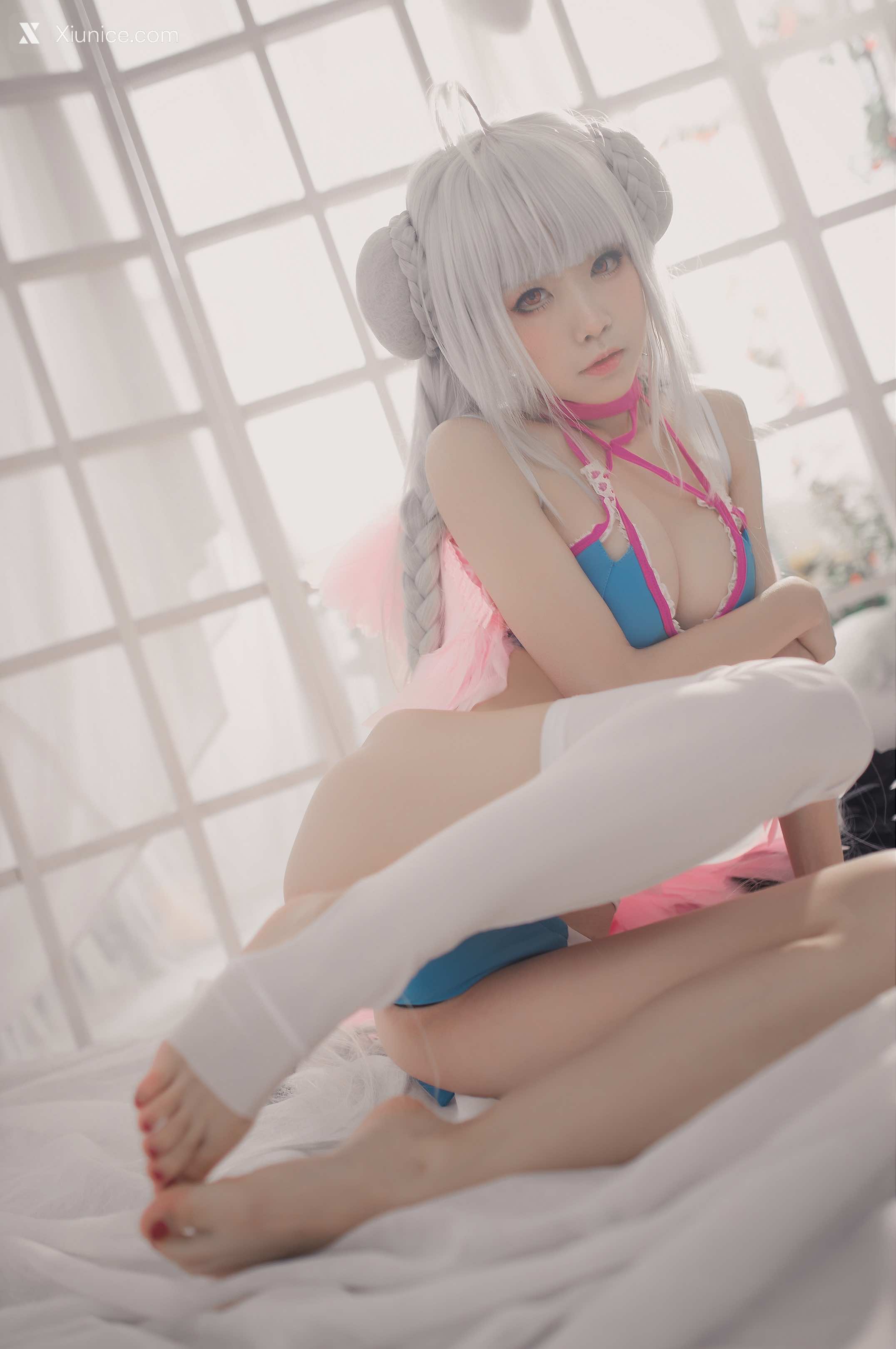 Coser@水淼Aqua – Vol.004 可畏 水着 第10张