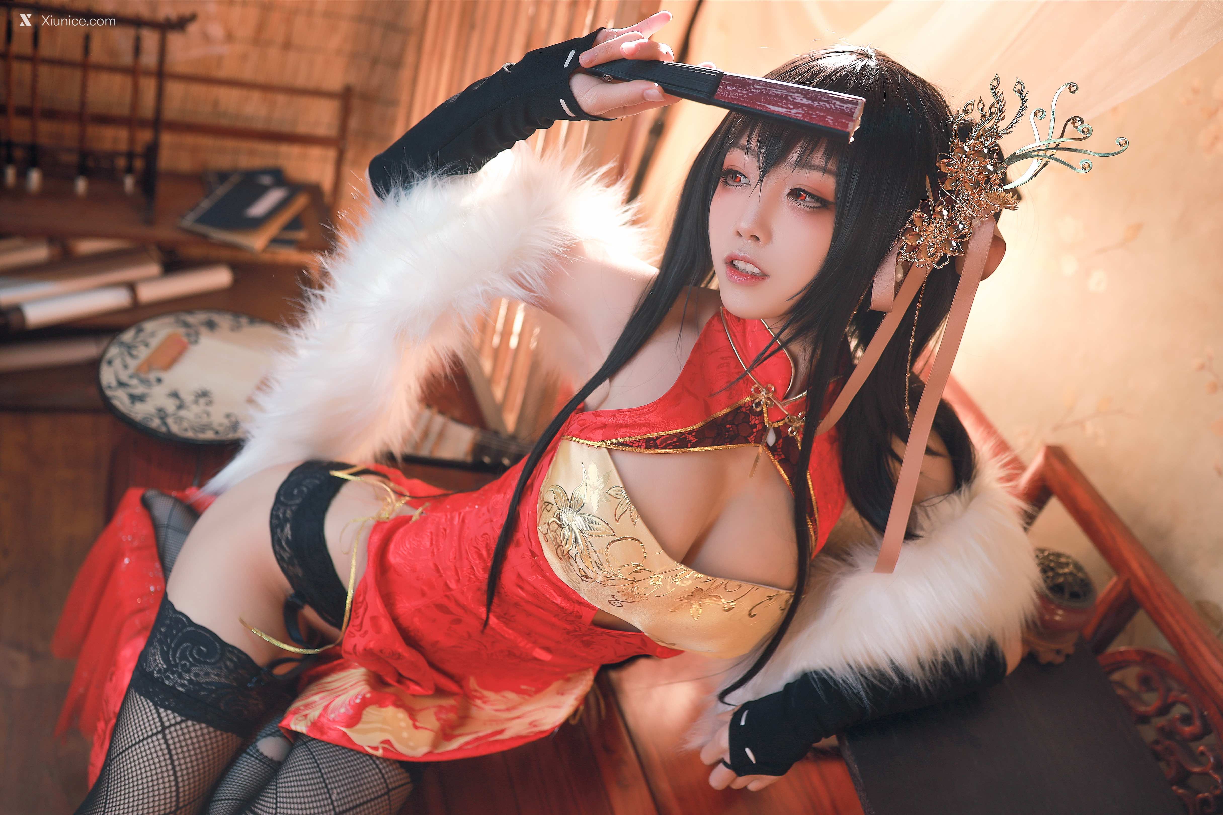 Coser@水淼Aqua – Vol.008 大鳳 旗袍 第12张