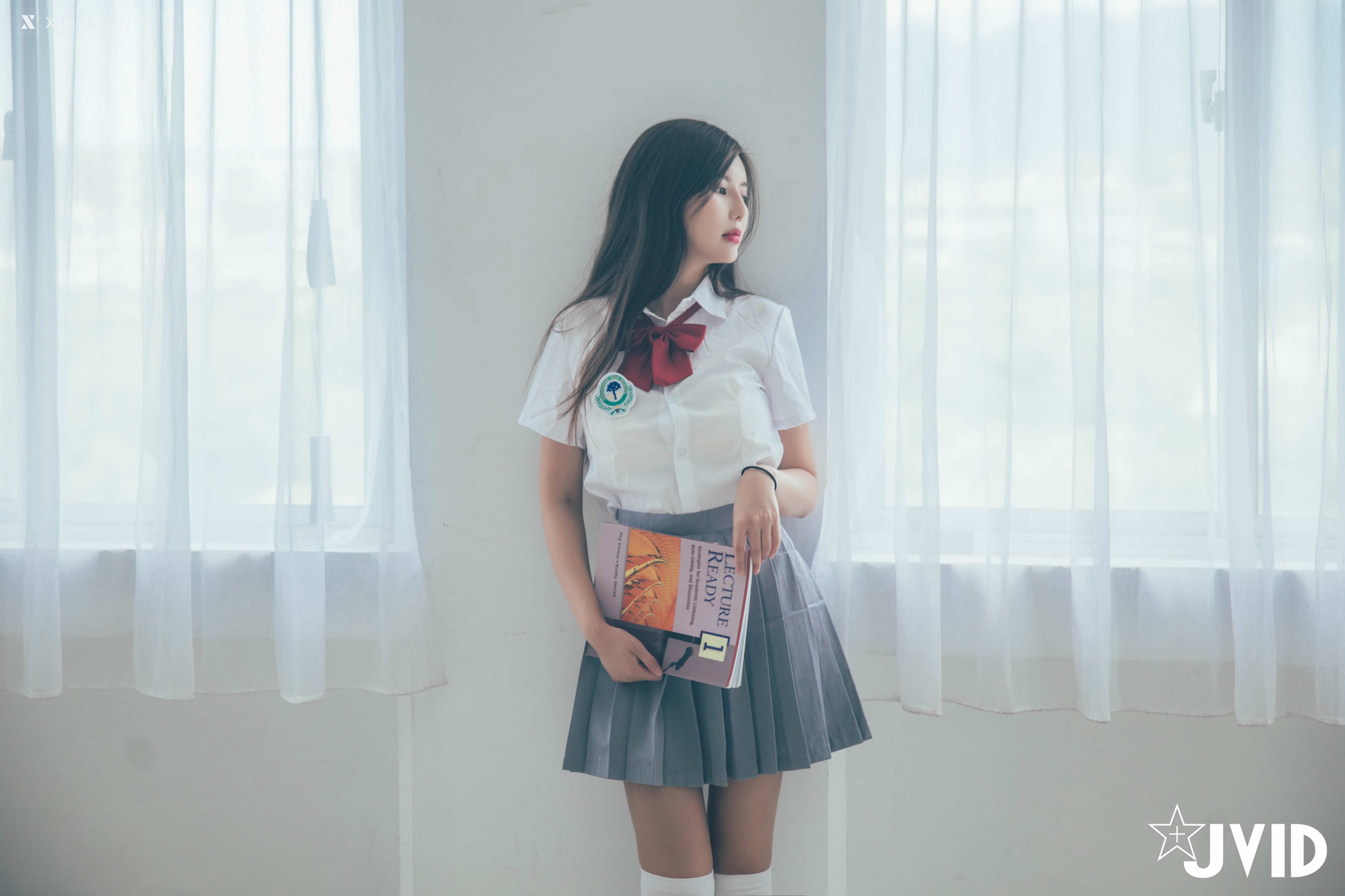 JVID – 木木森 – 直擊教室没人 放課後特别授課，美巨乳の健康教育 全裸性感誘惑 第30张