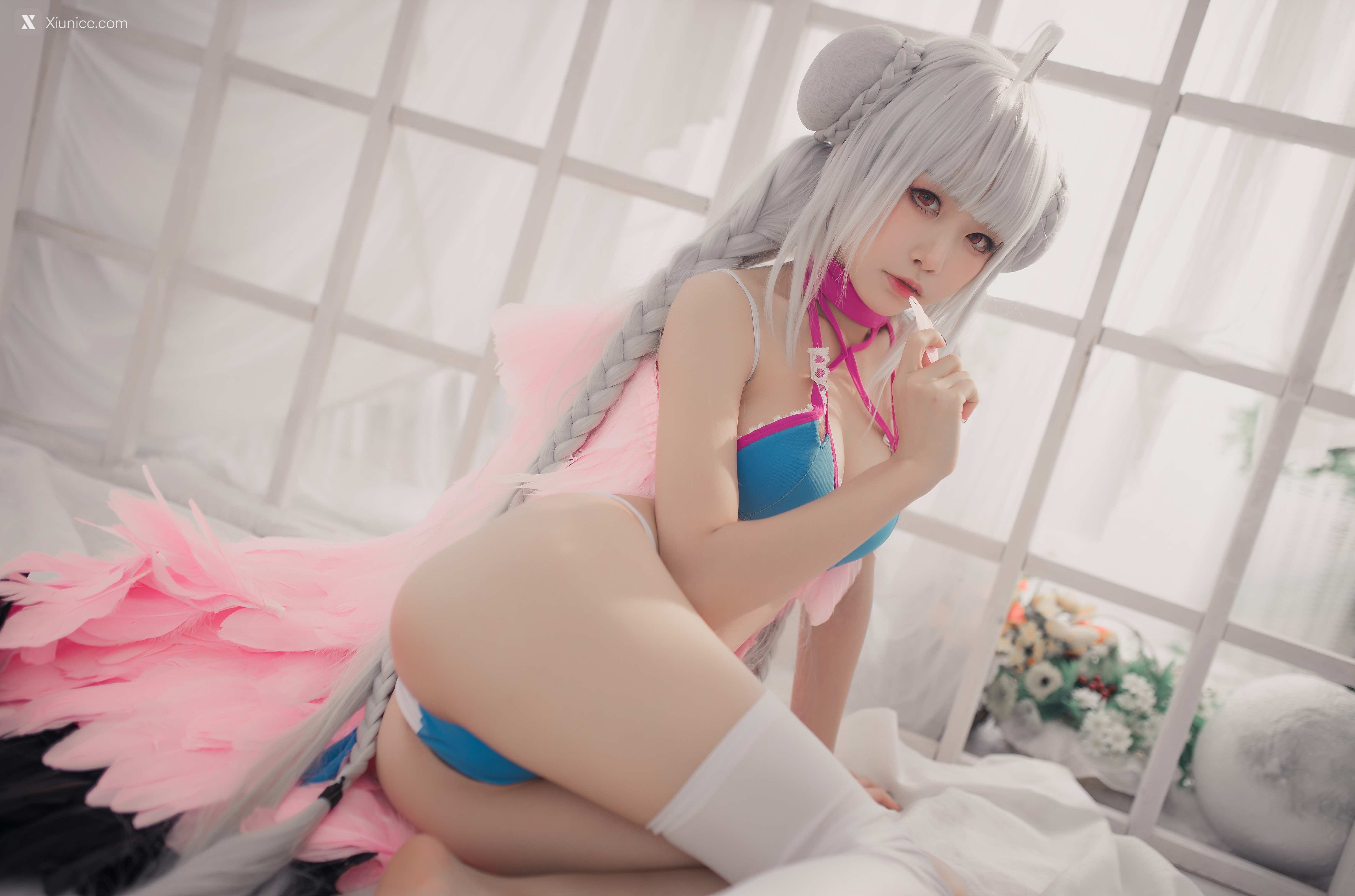 Coser@水淼Aqua – Vol.004 可畏 水着 第15张