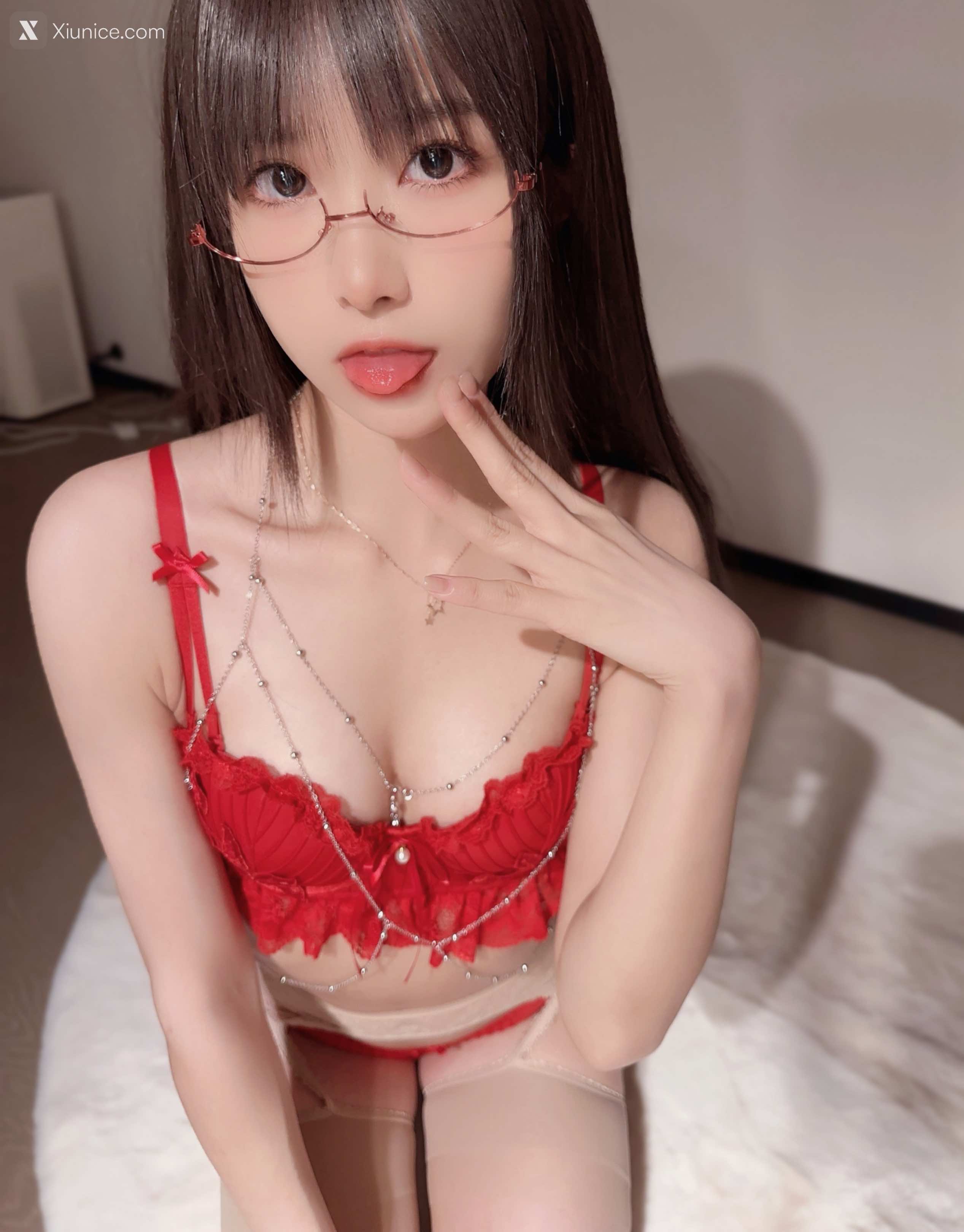 Coser@布丁大法 (Pudding Dafa) 覆盆子眼镜娘 第25张