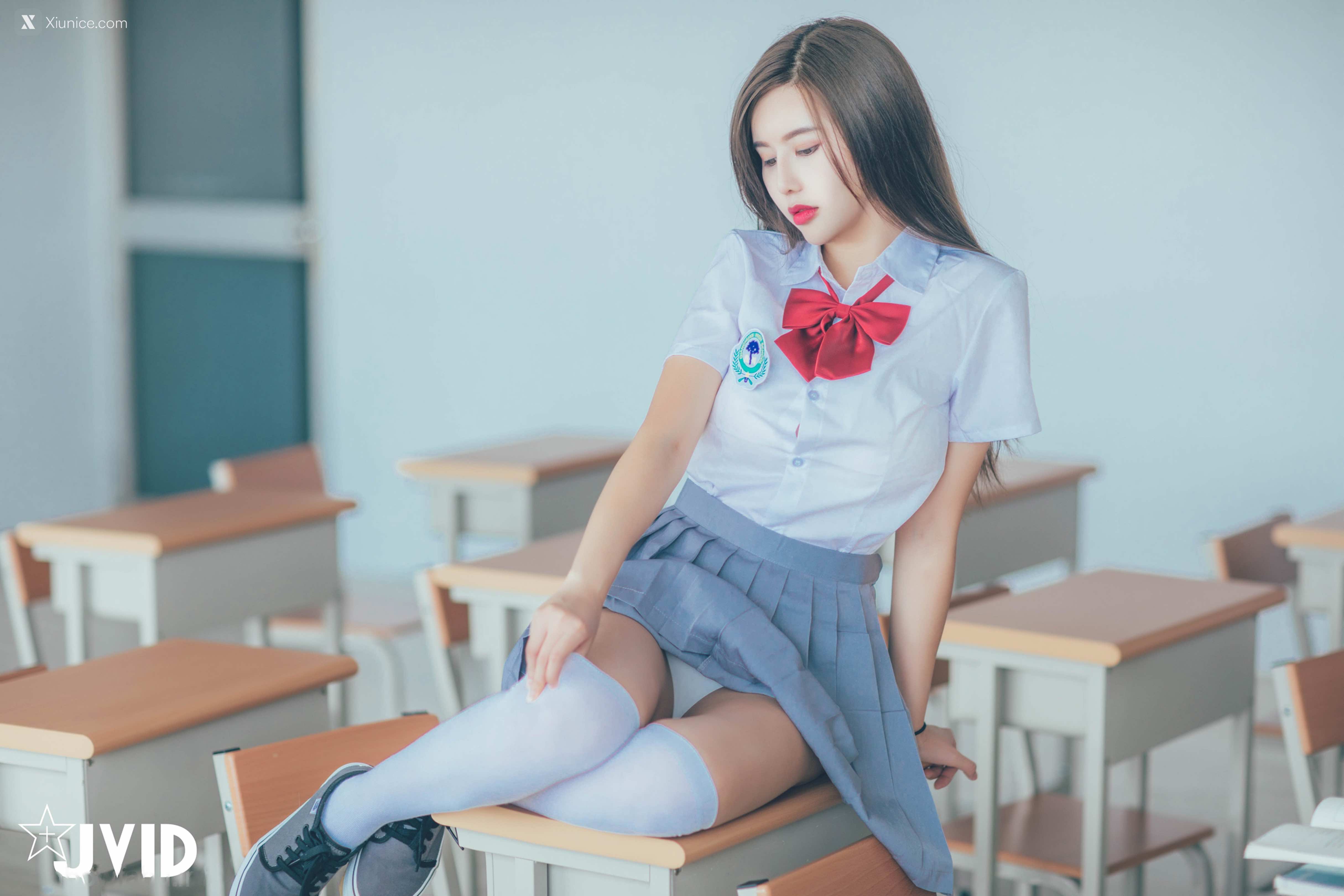 JVID – 木木森 – 直擊教室没人 放課後特别授課，美巨乳の健康教育 全裸性感誘惑 第106张
