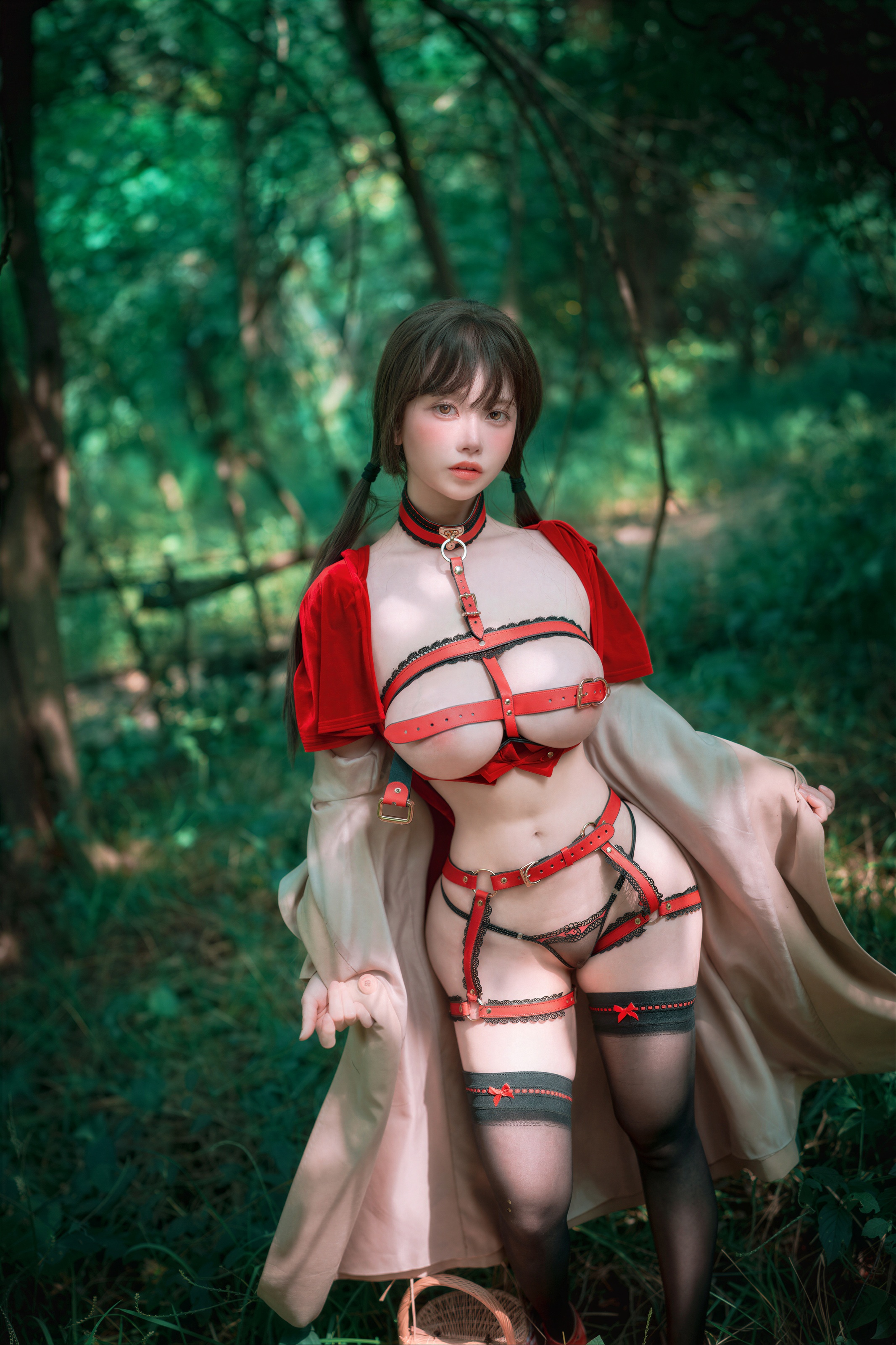 AI Refined DJAWA Photo – DDiDDi – Cheeky Red Riding Hood 第33张