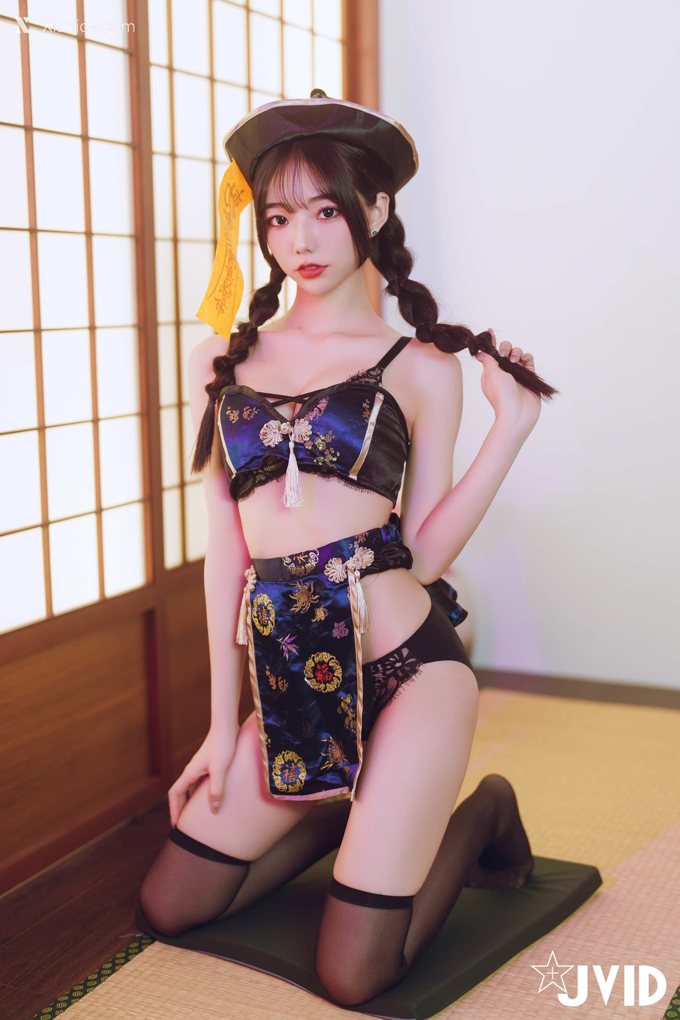 JVID – 啾啾 – ゾンビ殭屍版女友注射愛の能量變成人類!!! 第150张