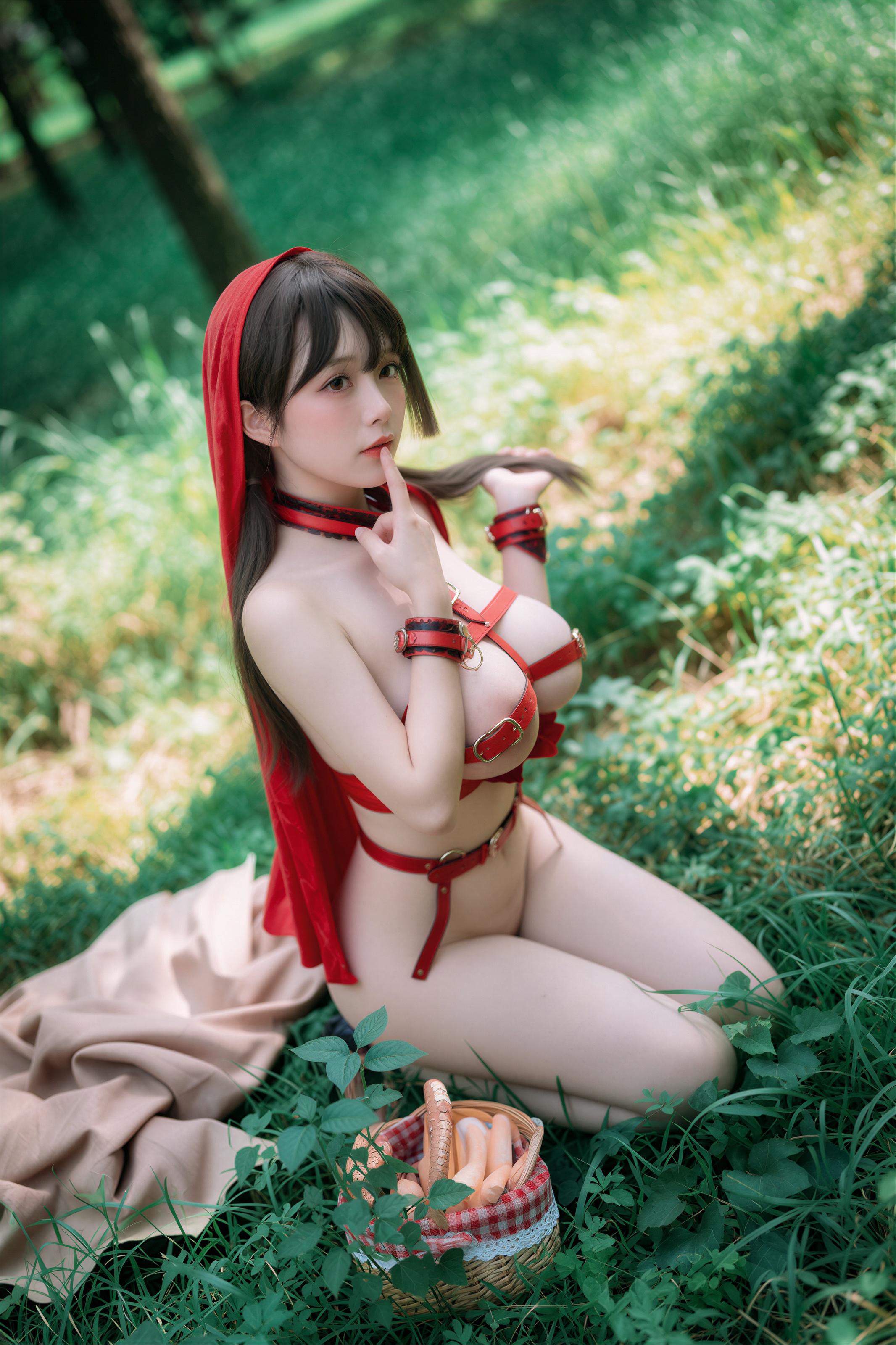 AI Refined DJAWA Photo – DDiDDi – Cheeky Red Riding Hood 第134张