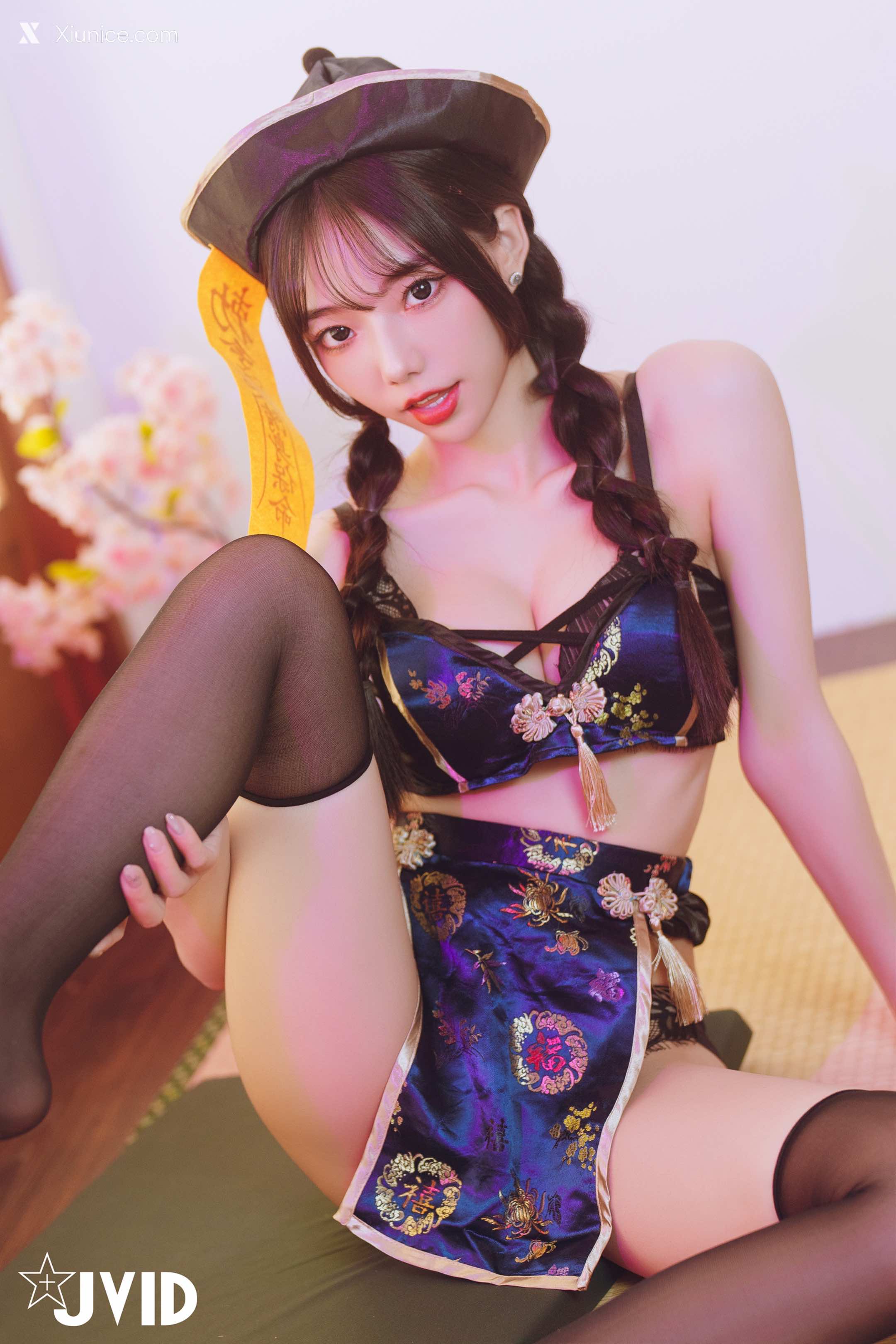 JVID – 啾啾 – ゾンビ殭屍版女友注射愛の能量變成人類!!! 第15张