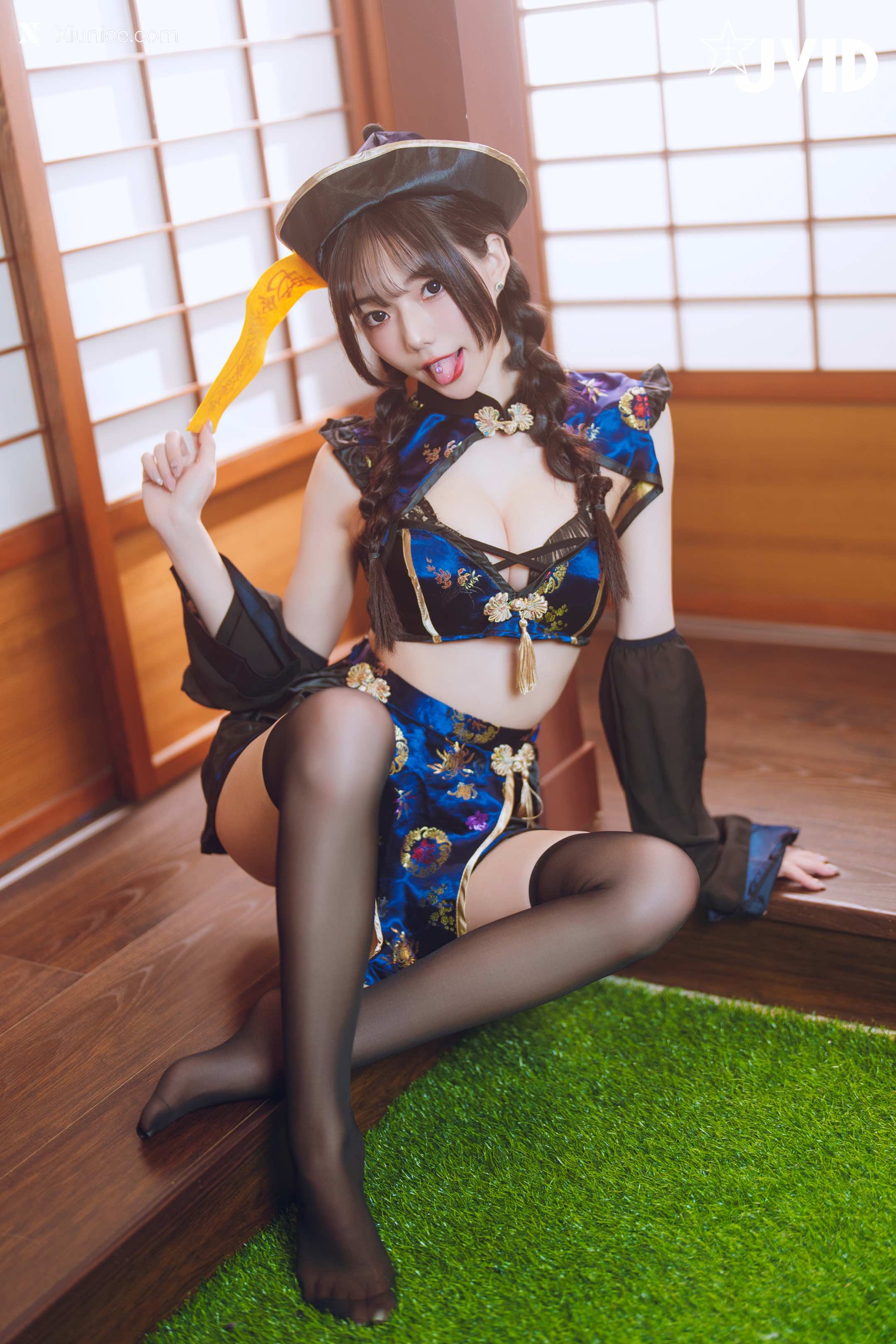 JVID – 啾啾 – ゾンビ殭屍版女友注射愛の能量變成人類!!! 第26张