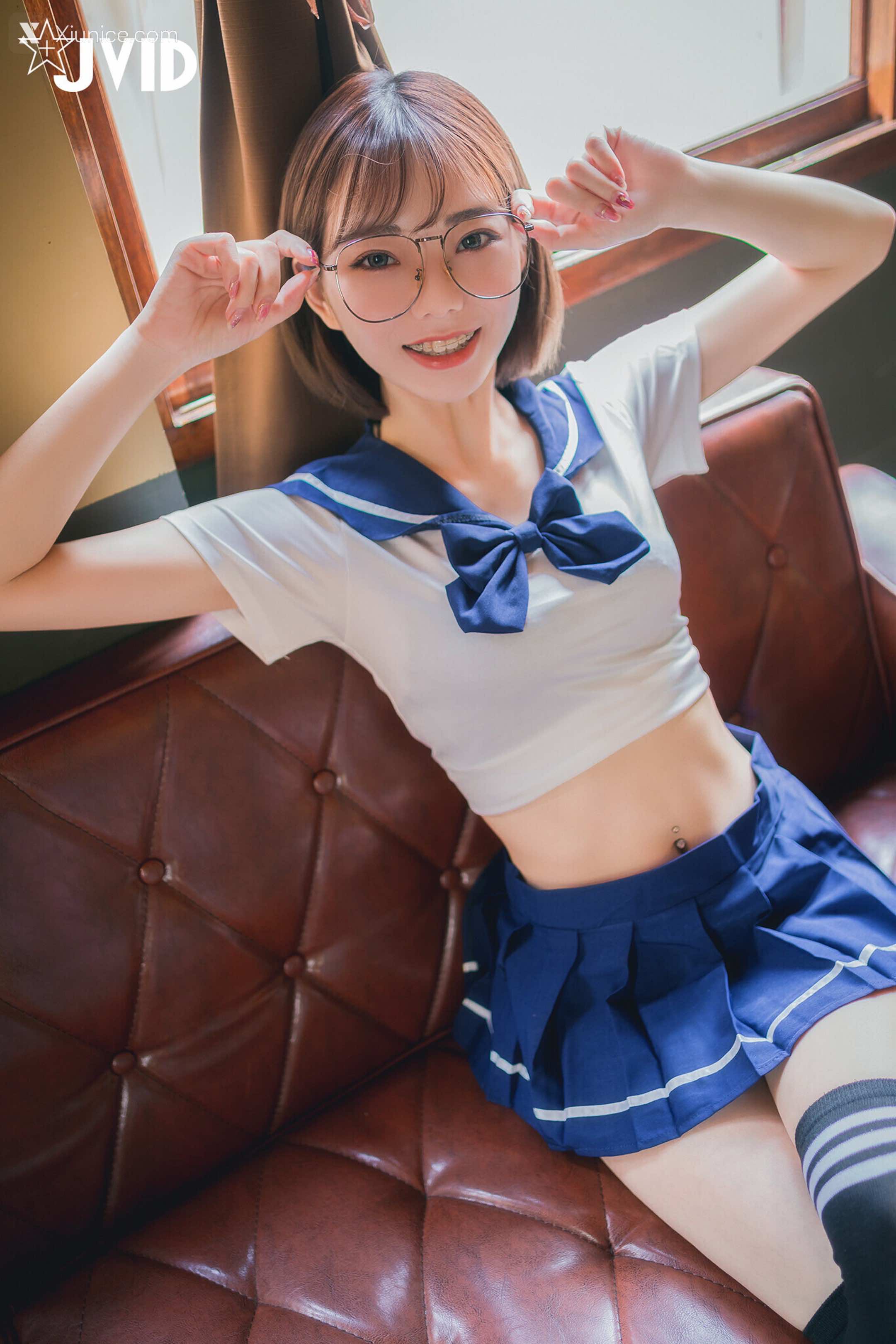 JVID – 啾啾 – 性感高校生啾啾～濕身死庫水！ 第39张