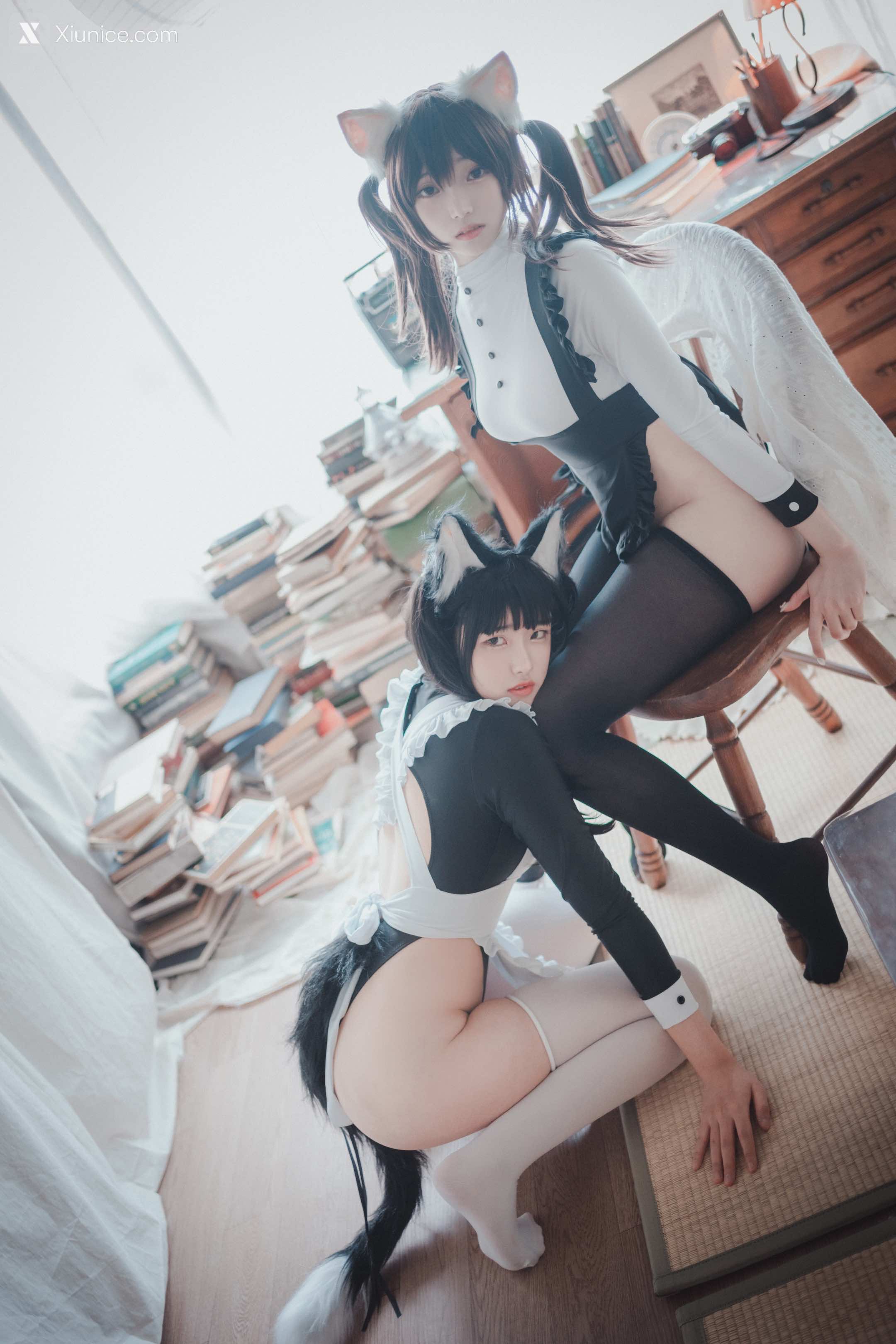 DJAWA Photo – Bambi (밤비) & Sonson (손손) – Maid Mansion W 第49张