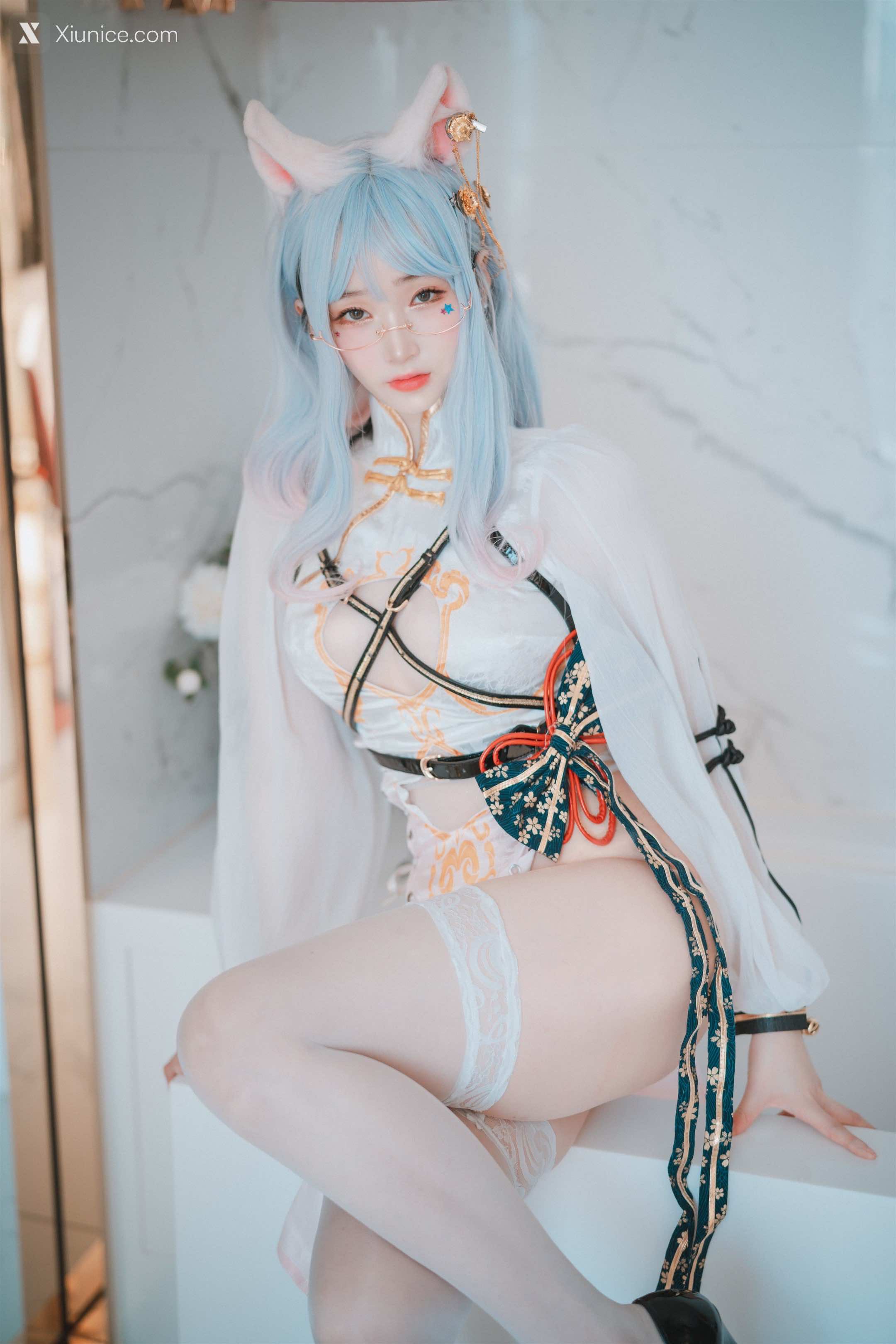 DJAWA Photo – Bambi (밤비) – Le Chat Porte un Qípáo 第7张