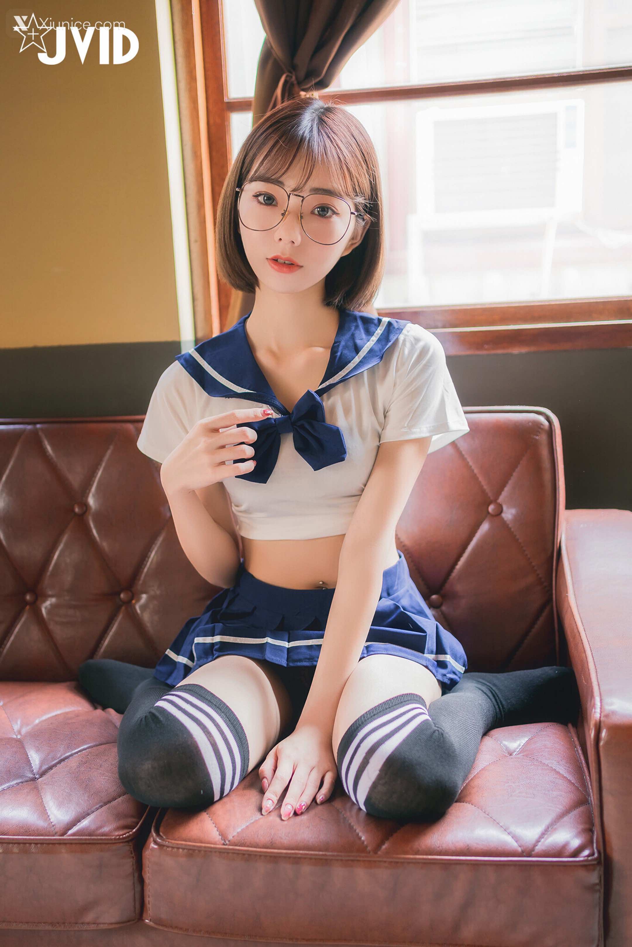 JVID – 啾啾 – 性感高校生啾啾～濕身死庫水！ 第34张