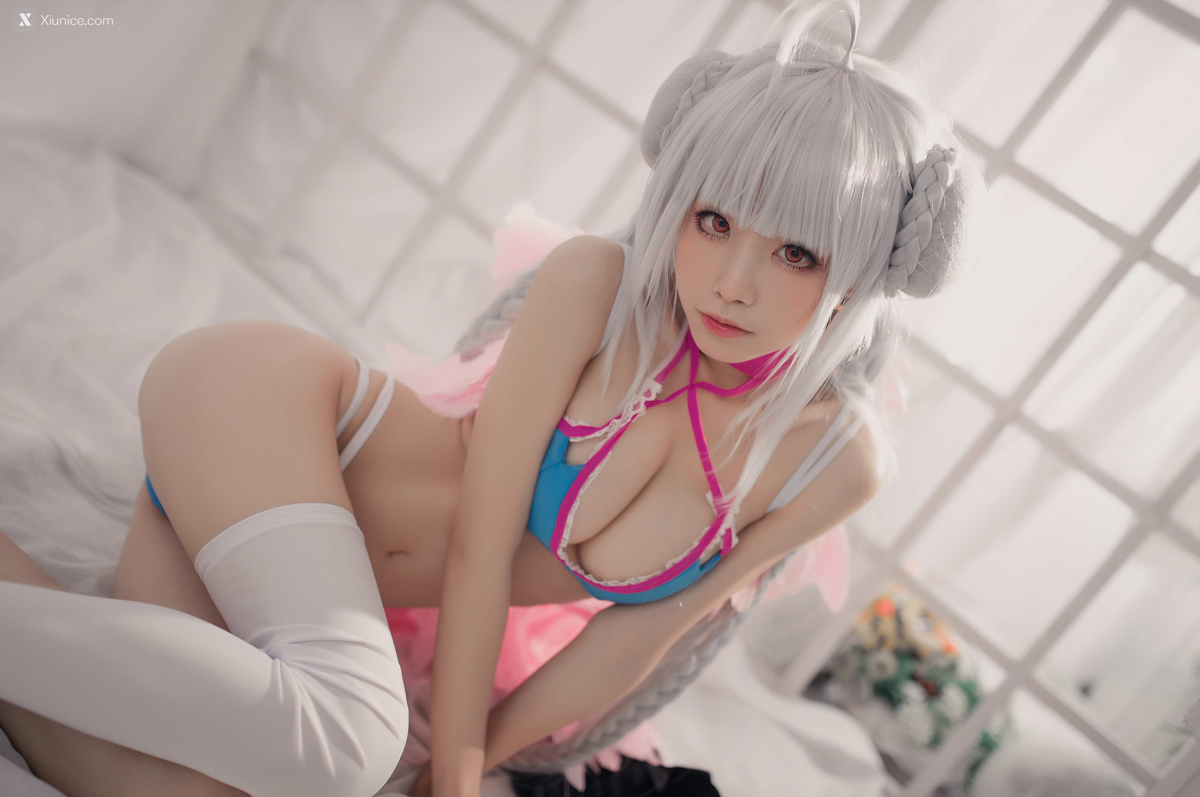 Coser@水淼Aqua – Vol.004 可畏 水着 第11张