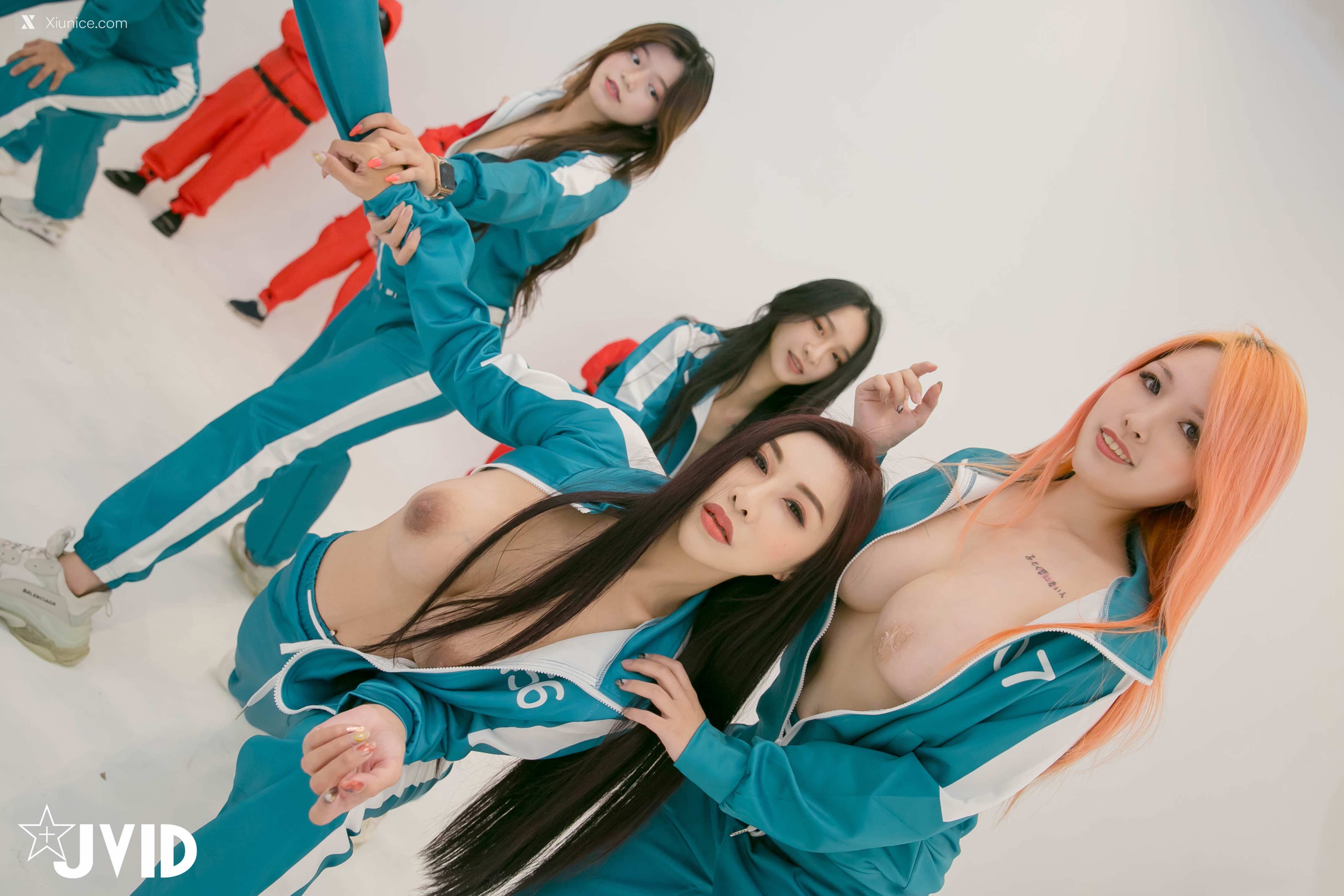 JVID – 肉包Mini & 黎菲兒 & 飛利 & 舒兒 & 白熙雨 & 夏宇奈 & 韓棠 – 2021絕對最強感謝祭企劃.24人性愛鮑魚遊戲 第3张