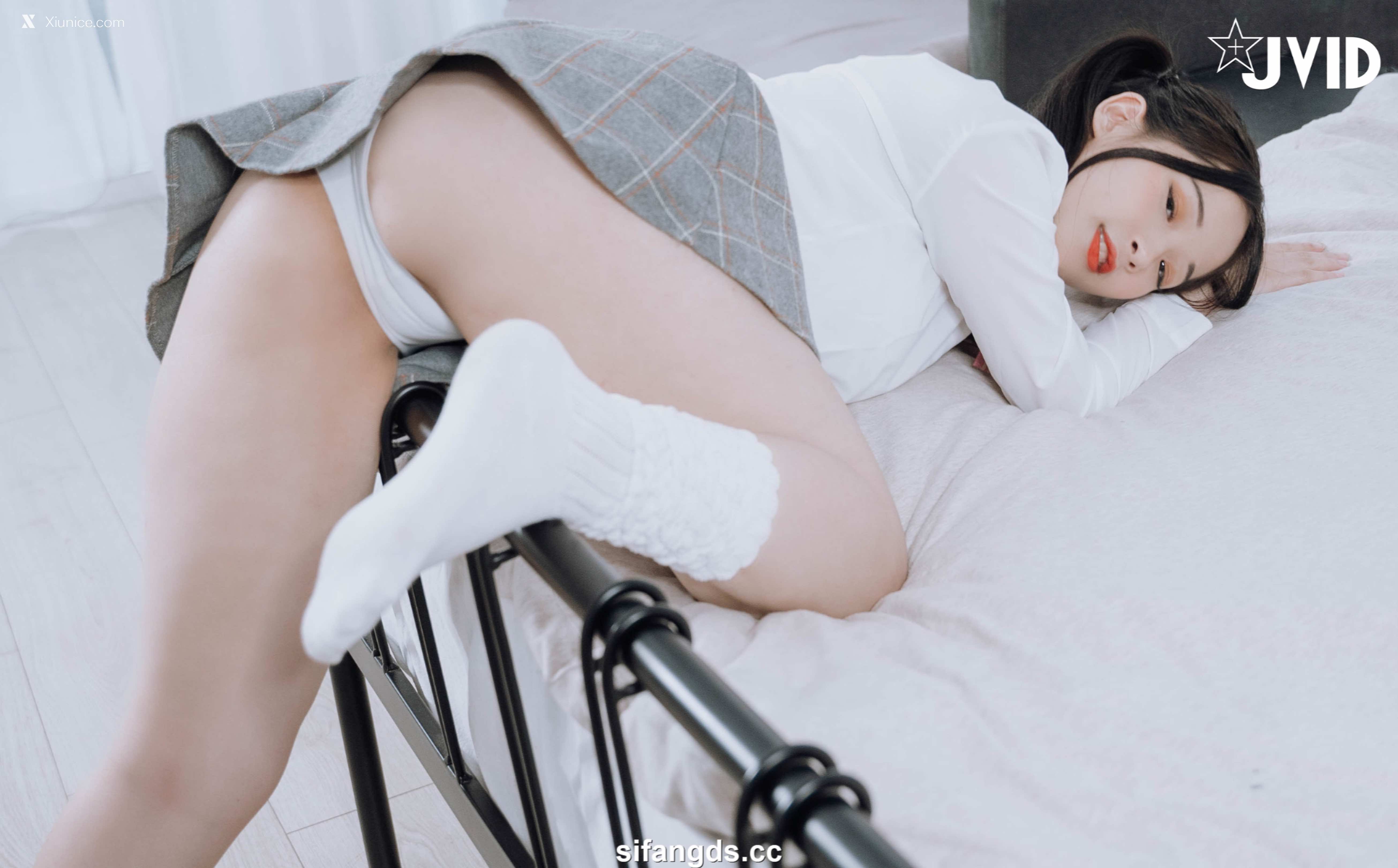 JVID – 婕咪 Juice – 雙馬尾女孩婕咪想在學長的胯下依偎(全裸無遮四點全開) 第65张