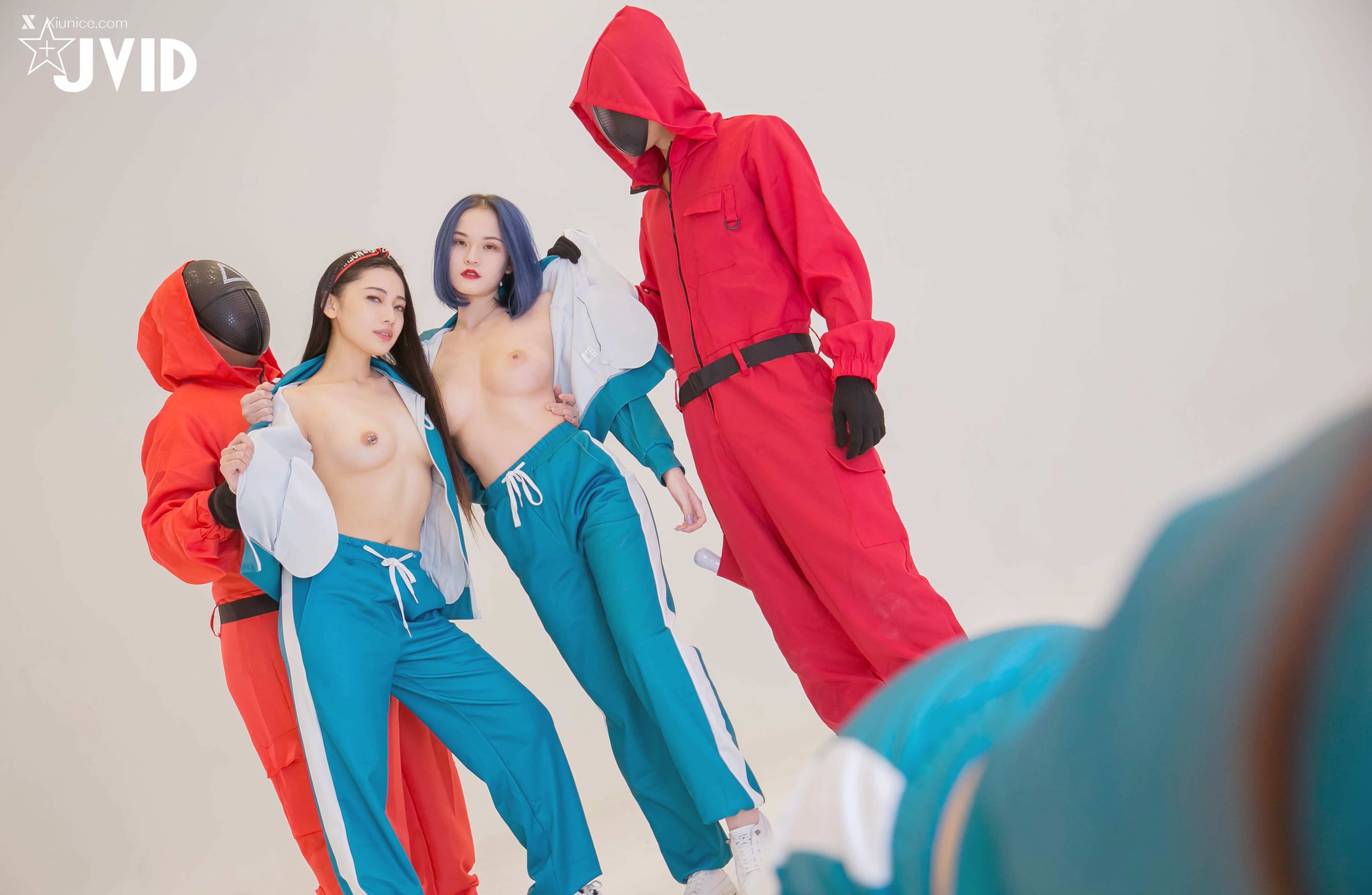 JVID – 肉包Mini & 黎菲兒 & 飛利 & 舒兒 & 白熙雨 & 夏宇奈 & 韓棠 – 2021絕對最強感謝祭企劃.24人性愛鮑魚遊戲 第21张