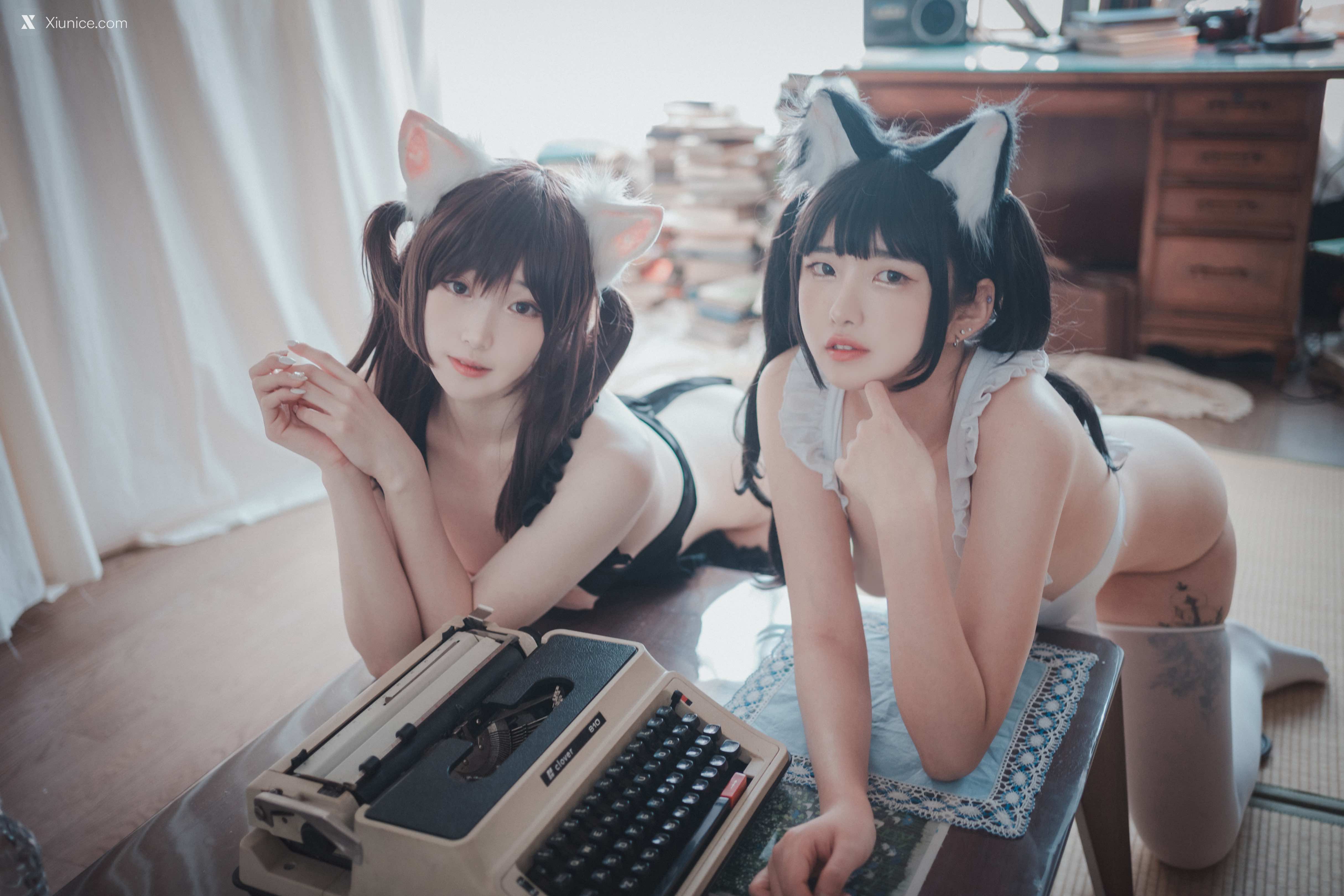 DJAWA Photo – Bambi (밤비) & Sonson (손손) – Maid Mansion W 第127张