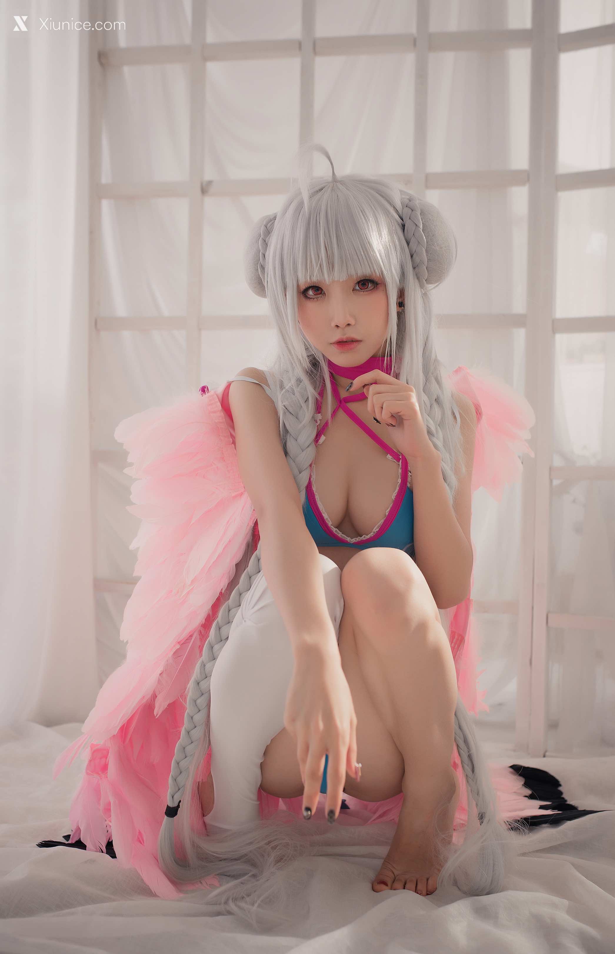 Coser@水淼Aqua – Vol.004 可畏 水着 第12张