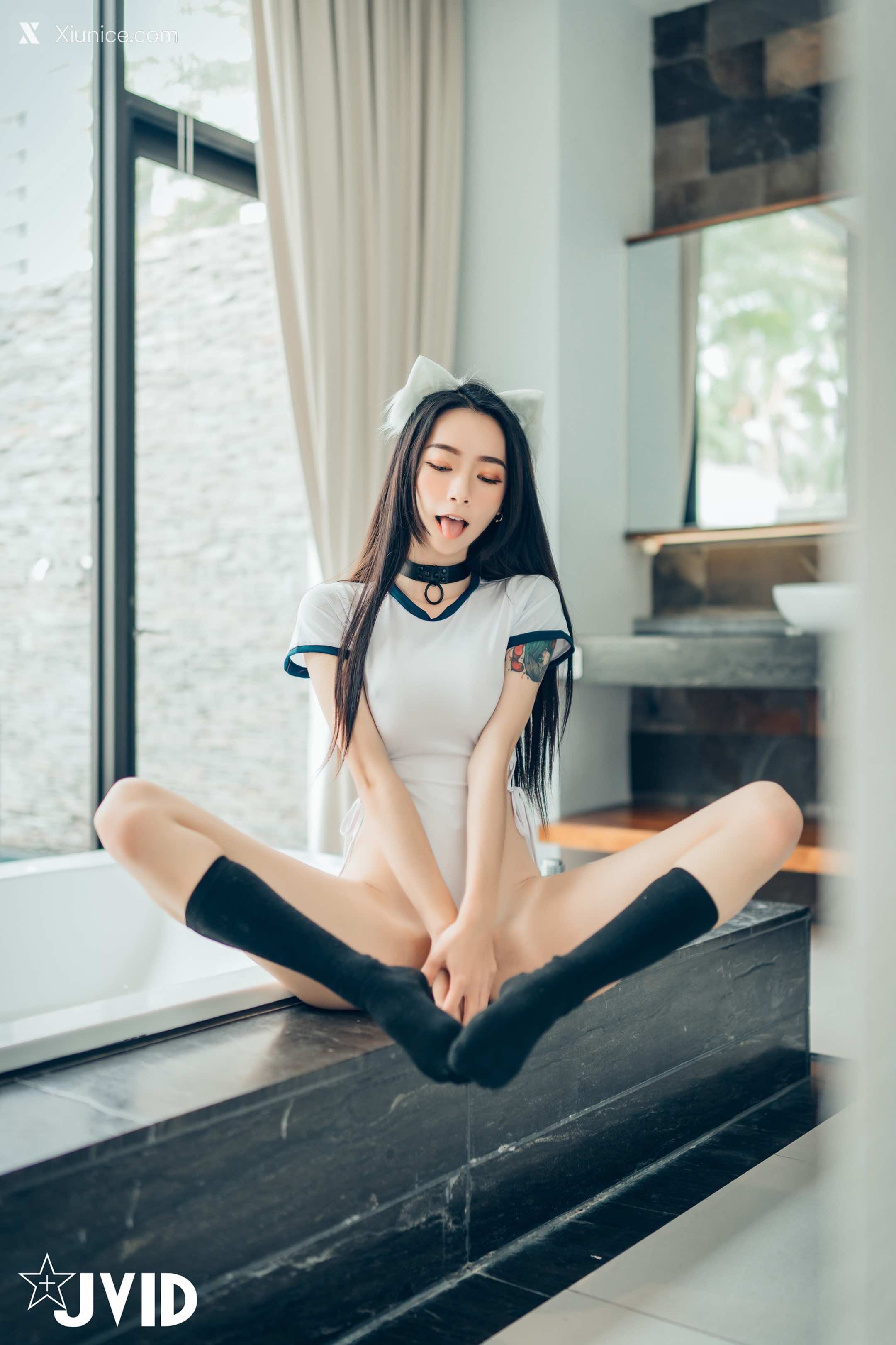 JVID – 飘飘 – 猫娘女友-全真空死库水女仆-足控-激凸透点 第111张