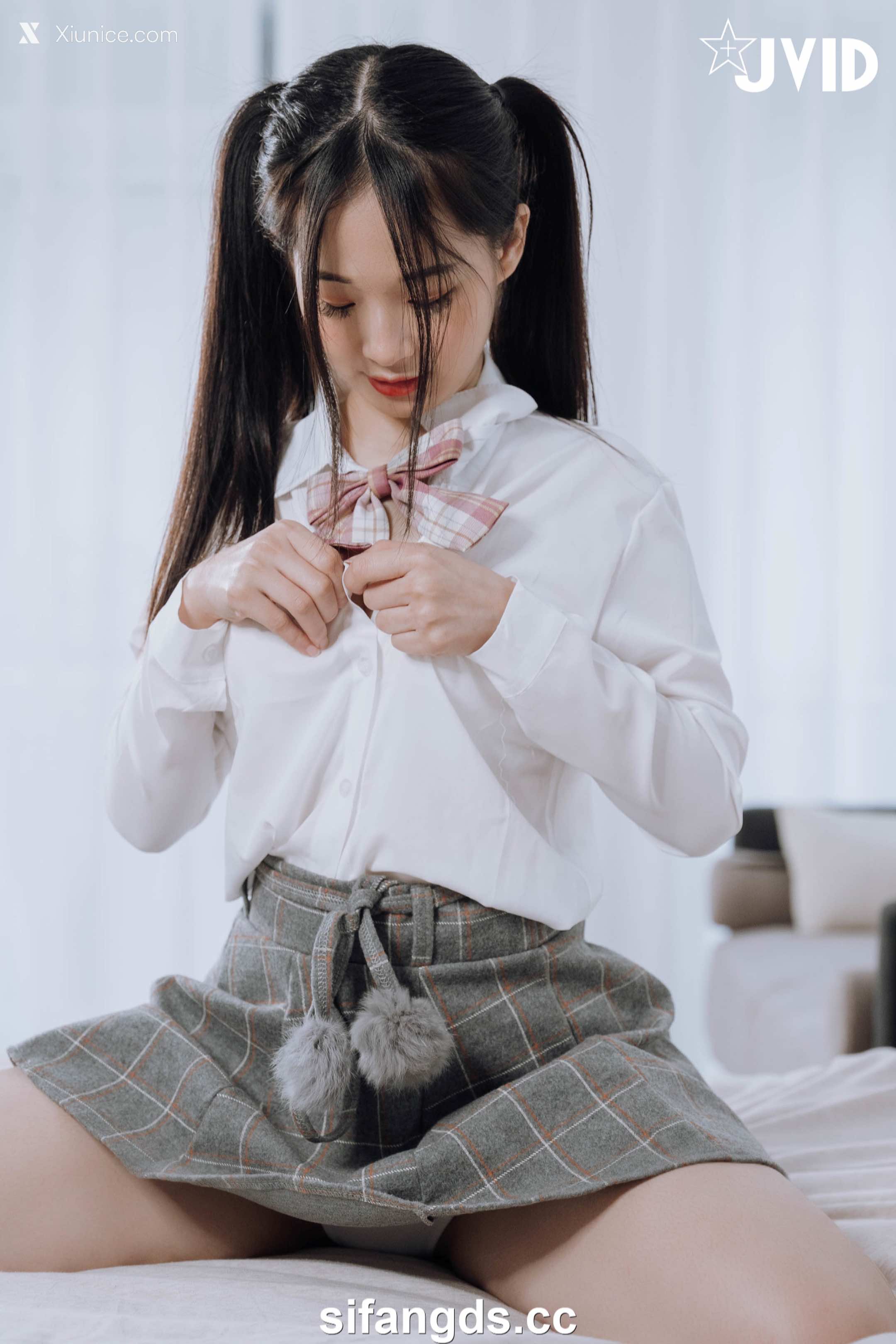 JVID – 婕咪 Juice – 雙馬尾女孩婕咪想在學長的胯下依偎(全裸無遮四點全開) 第121张