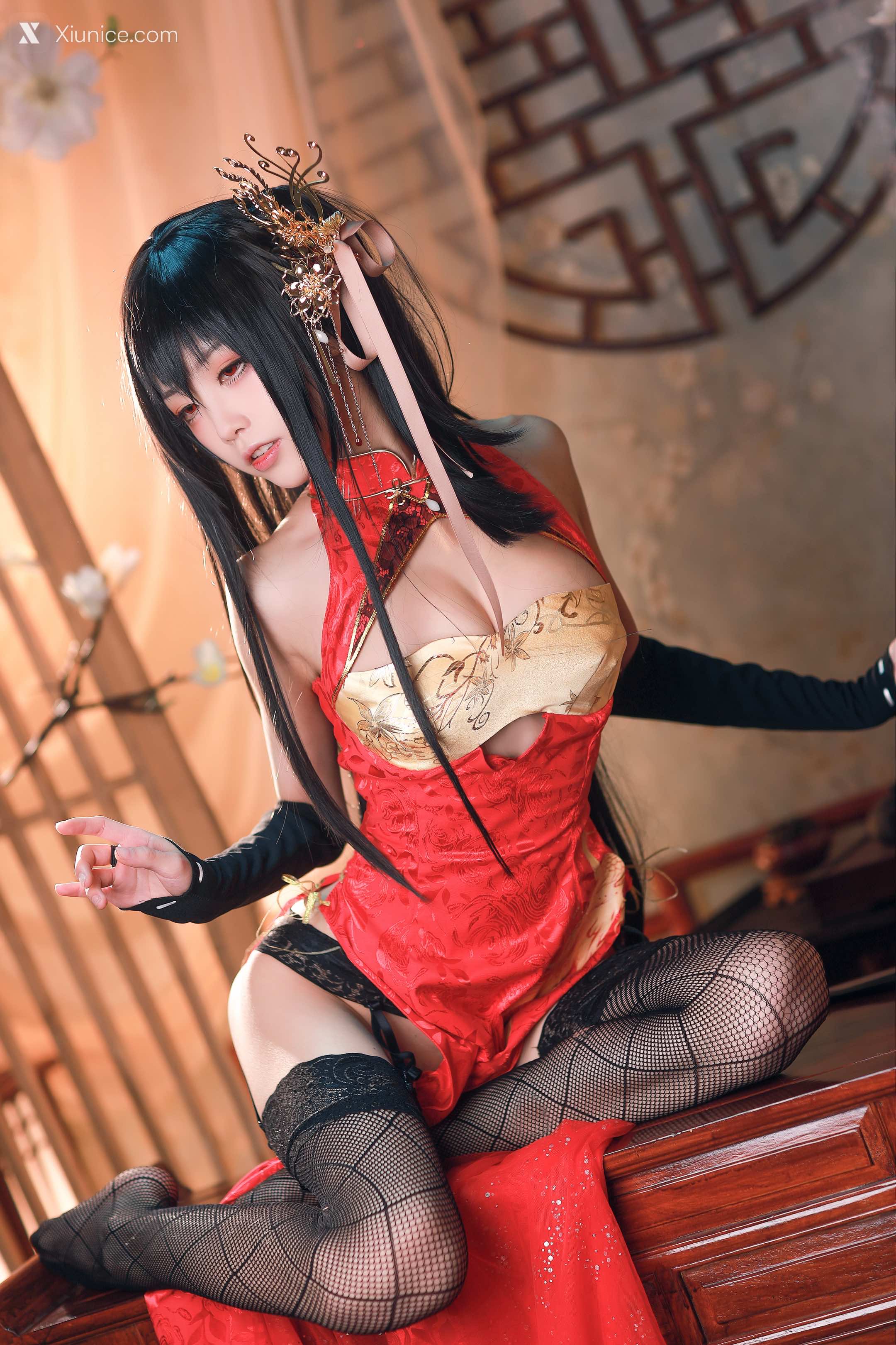 Coser@水淼Aqua – Vol.008 大鳳 旗袍 第19张