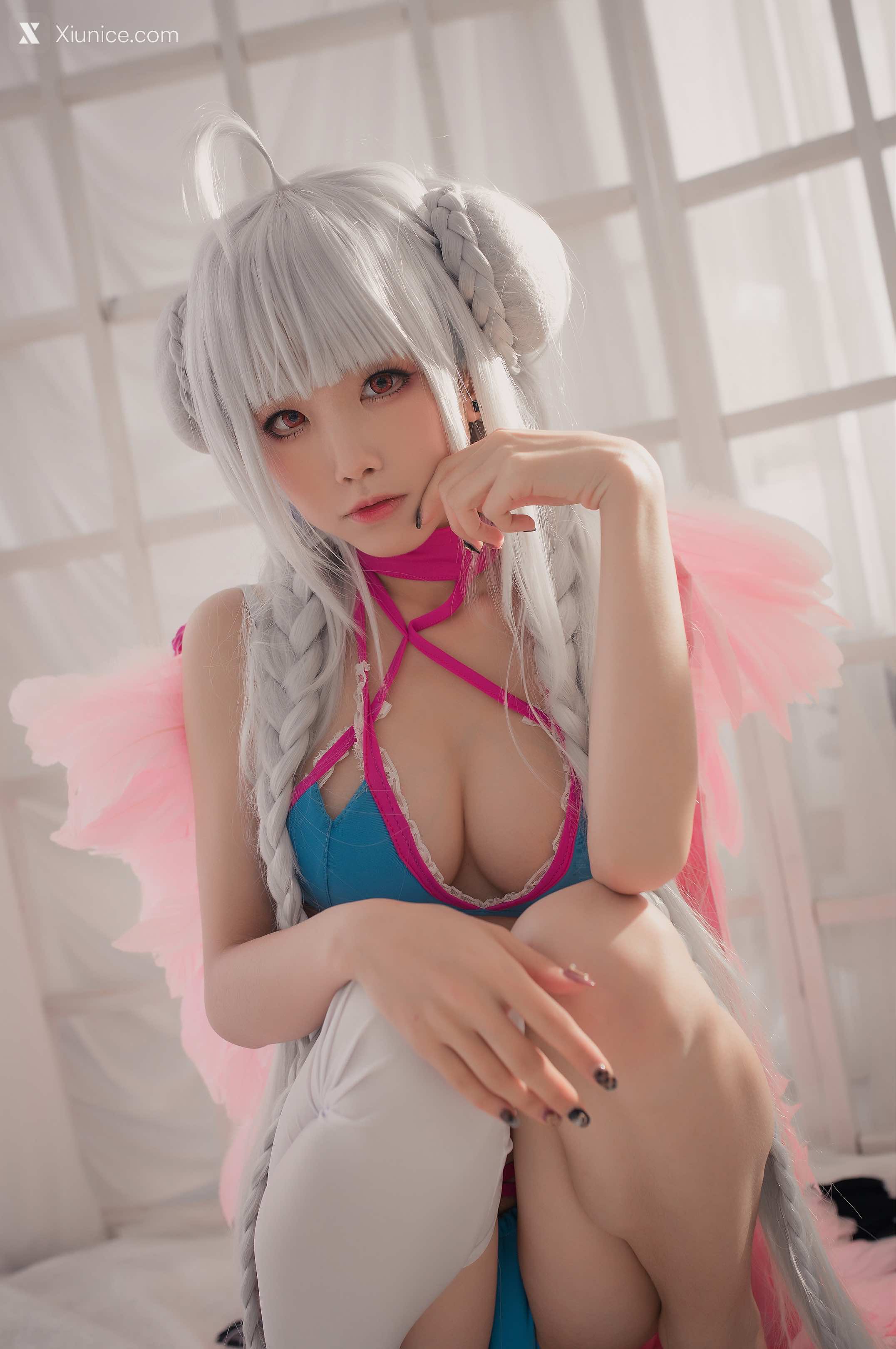 Coser@水淼Aqua – Vol.004 可畏 水着 第23张