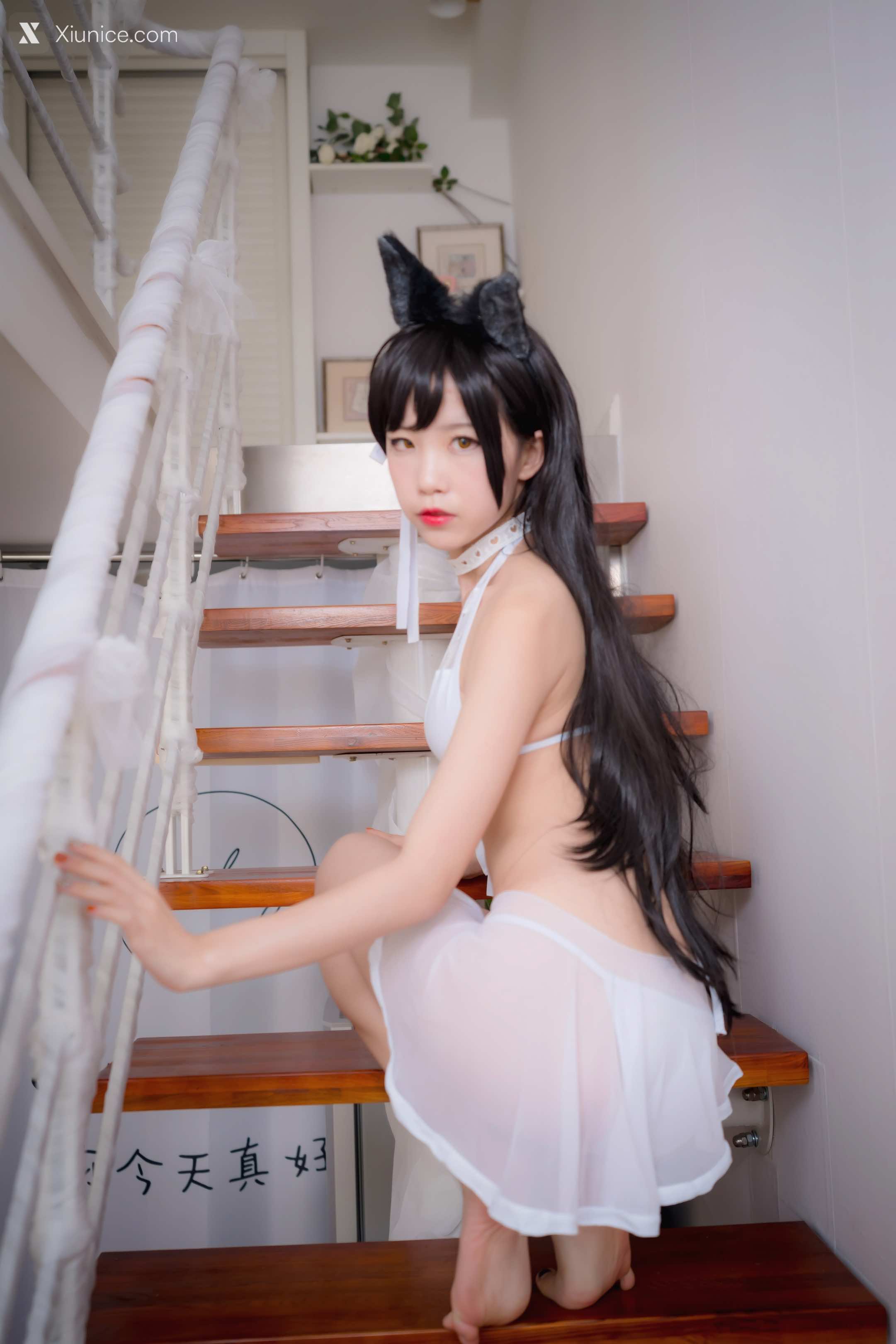 Coser@水淼Aqua – Vol.016 爱宕犬 水着 第14张