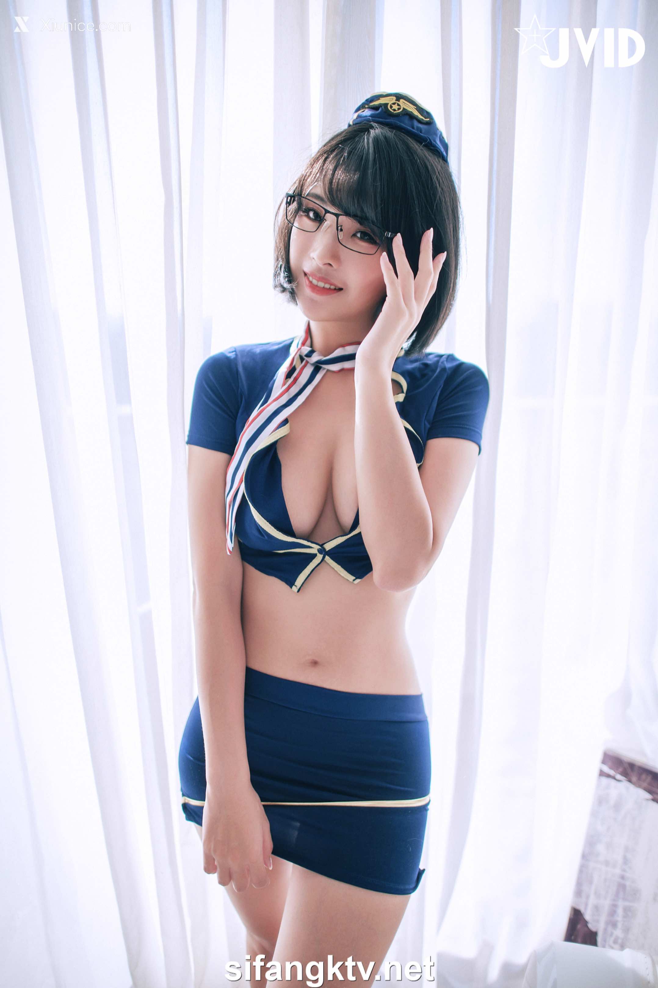 JVID – 露露咪 – 淫蕩美艷空姐的教育「性」 第181张