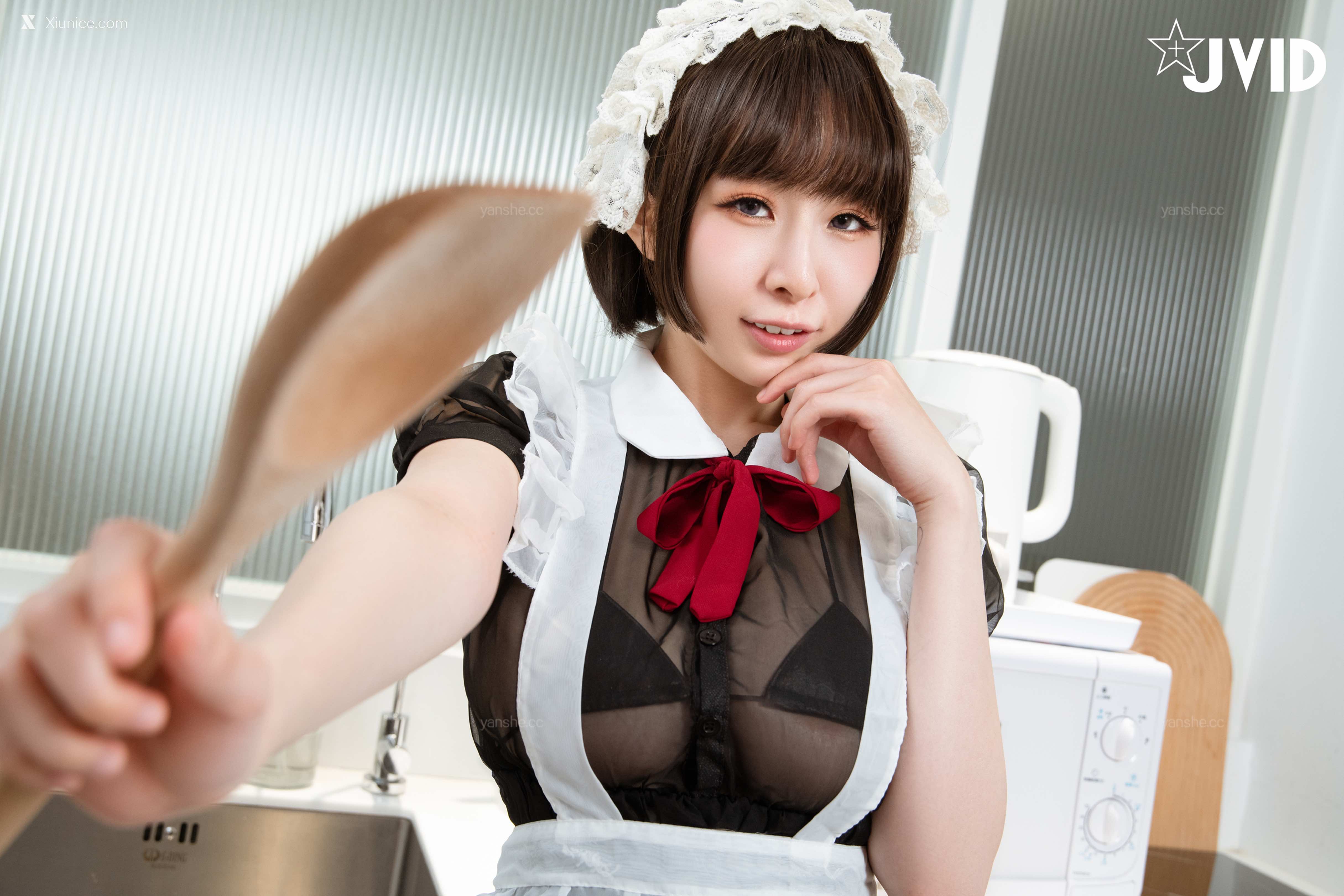 JVID – 黎菲兒 – 《元宇宙》-巨乳女仆，挑逗版 第31张