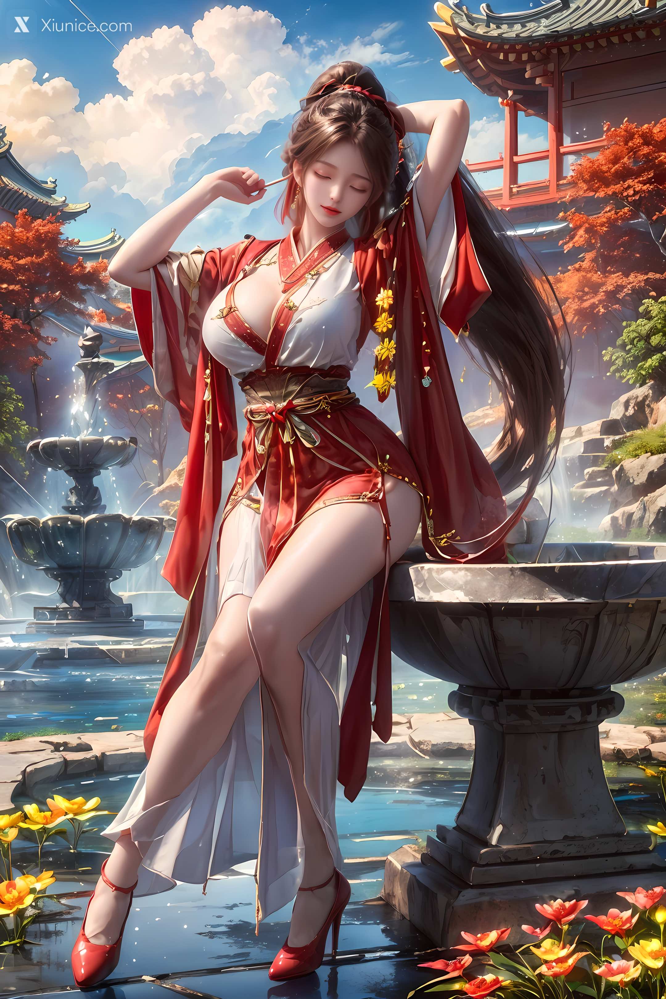 AI Girl – 完美世界-火灵儿 火桑女 第68张