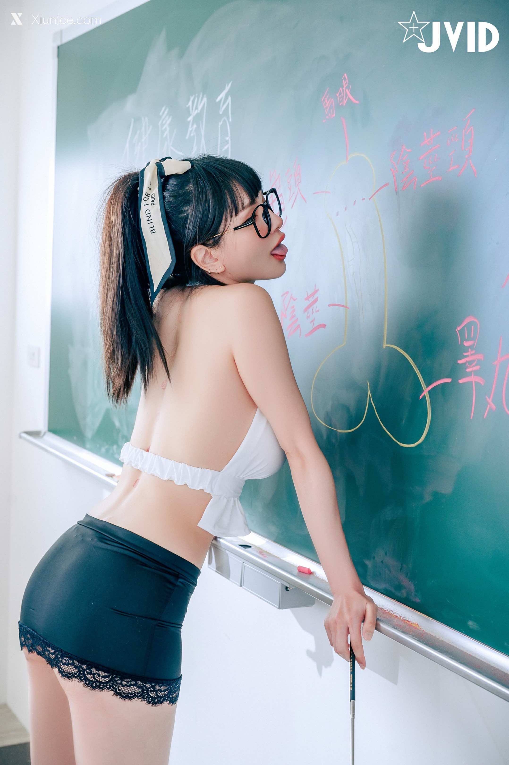 JVID – 妍妍 Angel & 俄罗斯公主 – 精华作品【禁忌的师生恋】教师里的OL和JK肉欲百合 第73张
