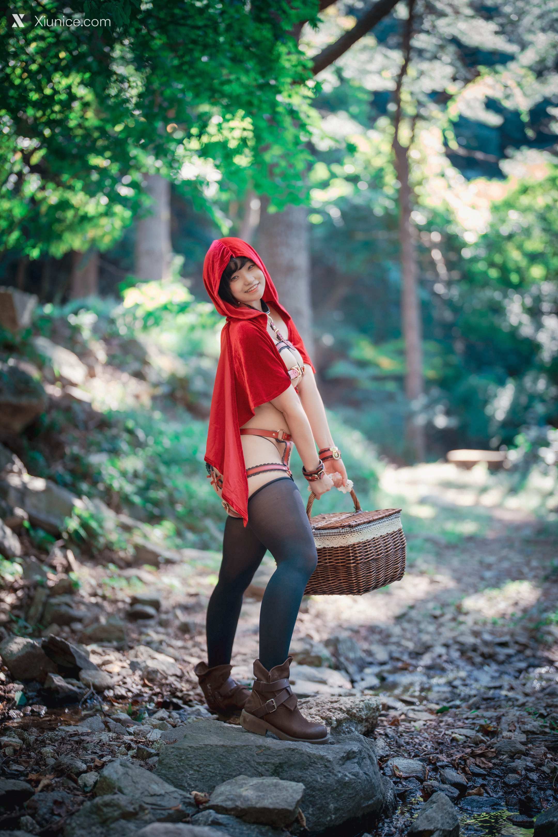DJAWA Photo – Mimmi (밈미) – Naughty Red Hiring Hood 第74张