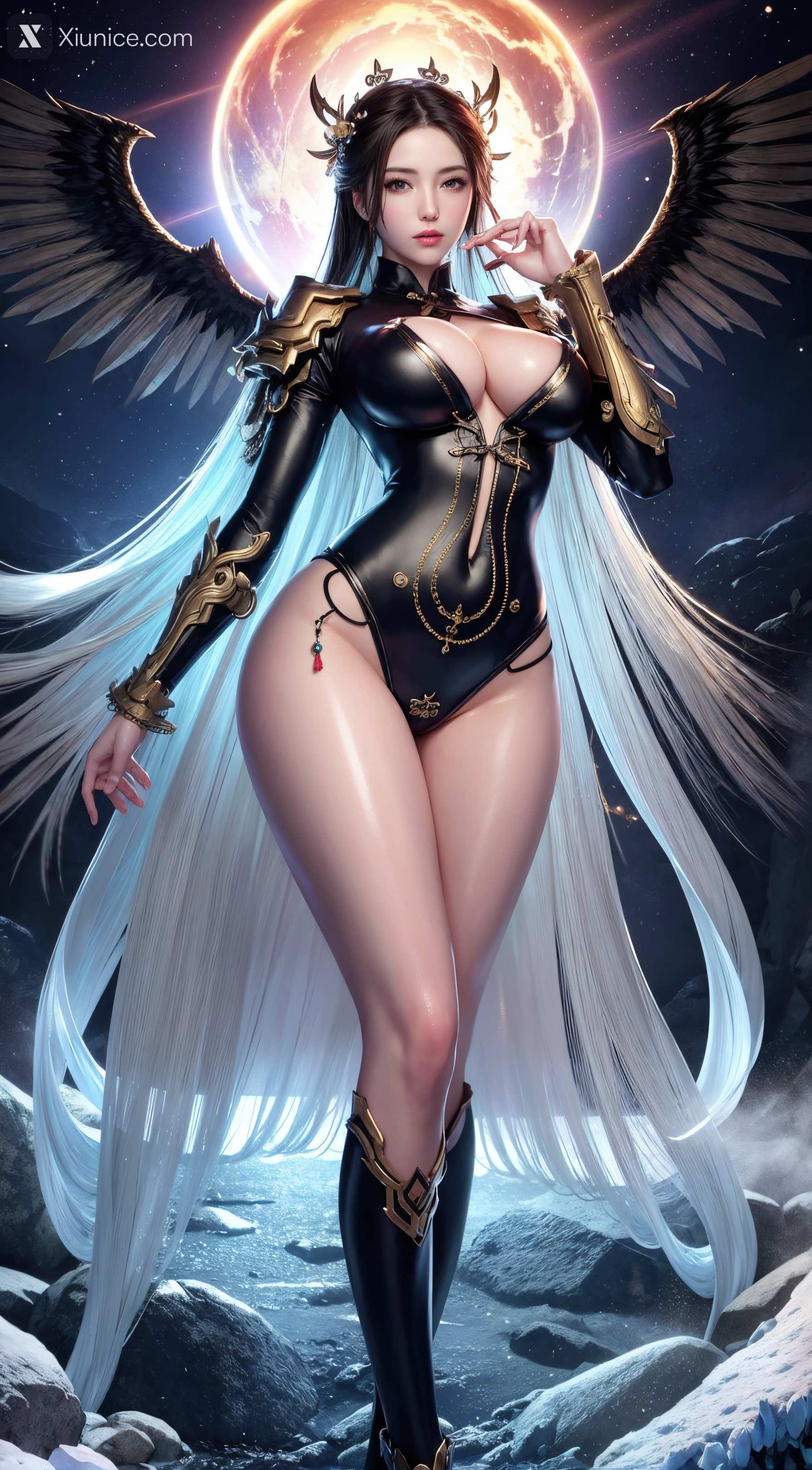 AI Girl – 剑灵风格【墨迹】 第83张
