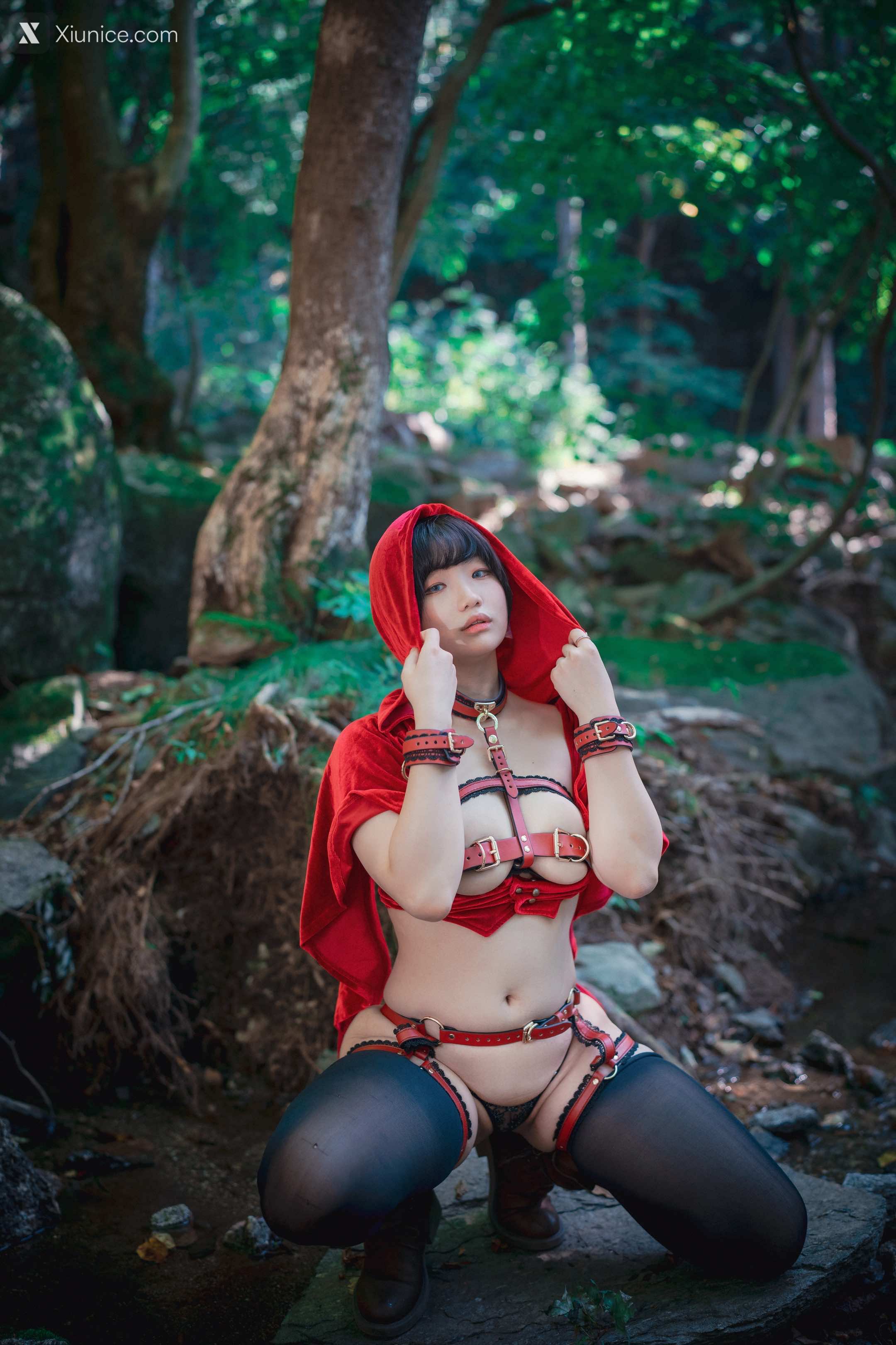 DJAWA Photo – Mimmi (밈미) – Naughty Red Hiring Hood 第60张