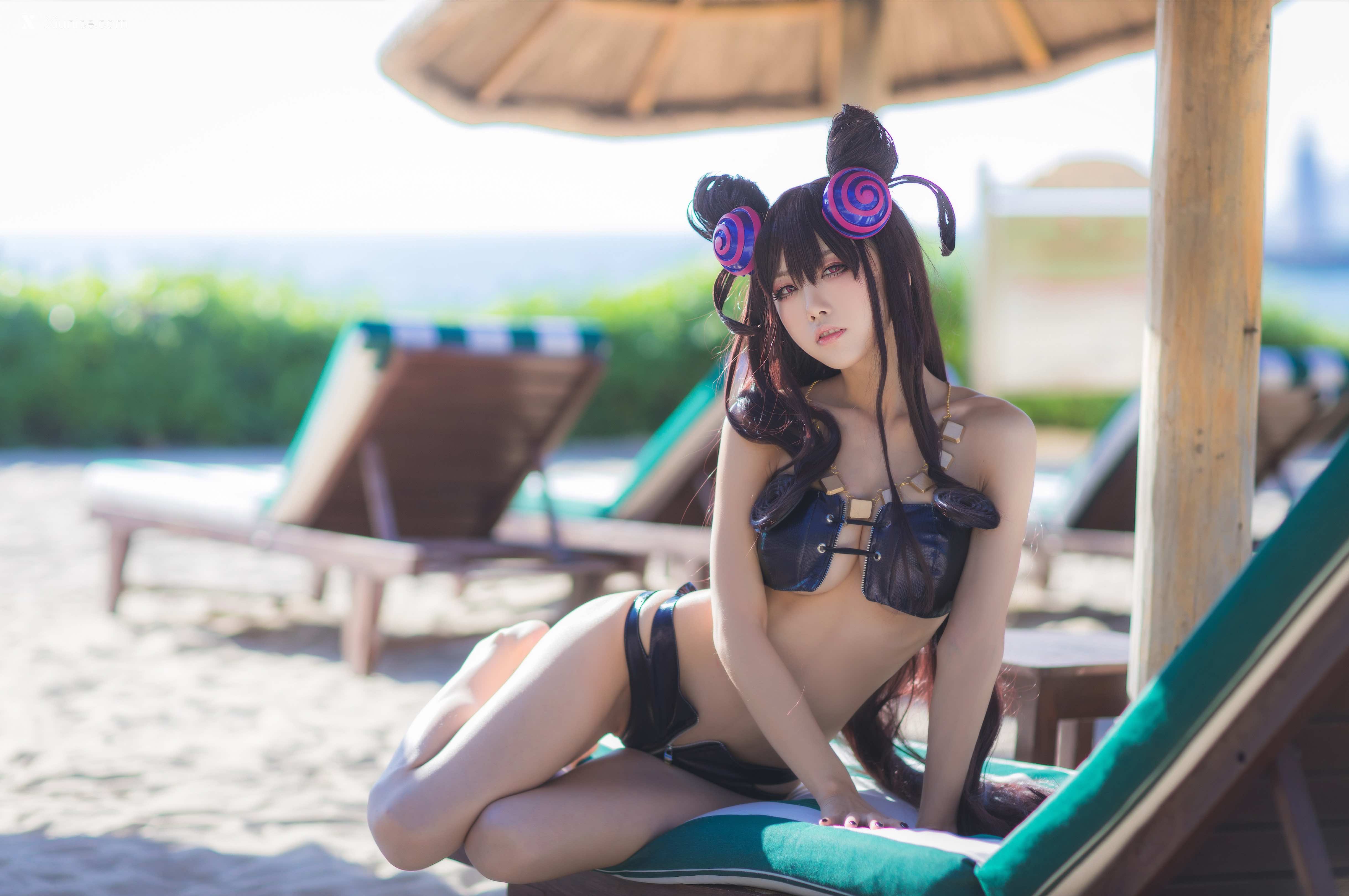 Coser@水淼Aqua – Vol.051 紫式部水着Ver 第27张