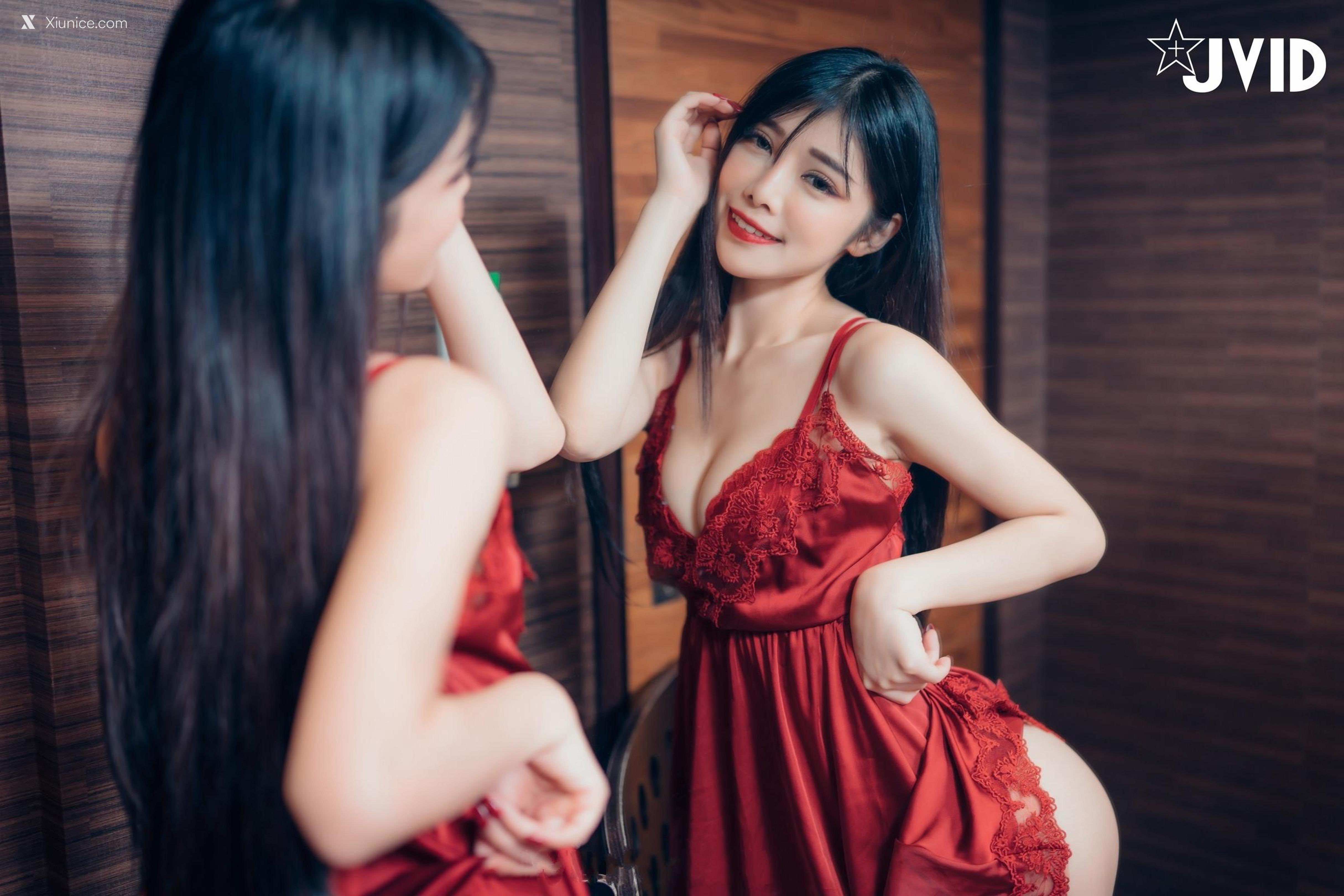 JVID – Linda – 青春的最后一本写真-琳达女神的红色诱惑 第10张