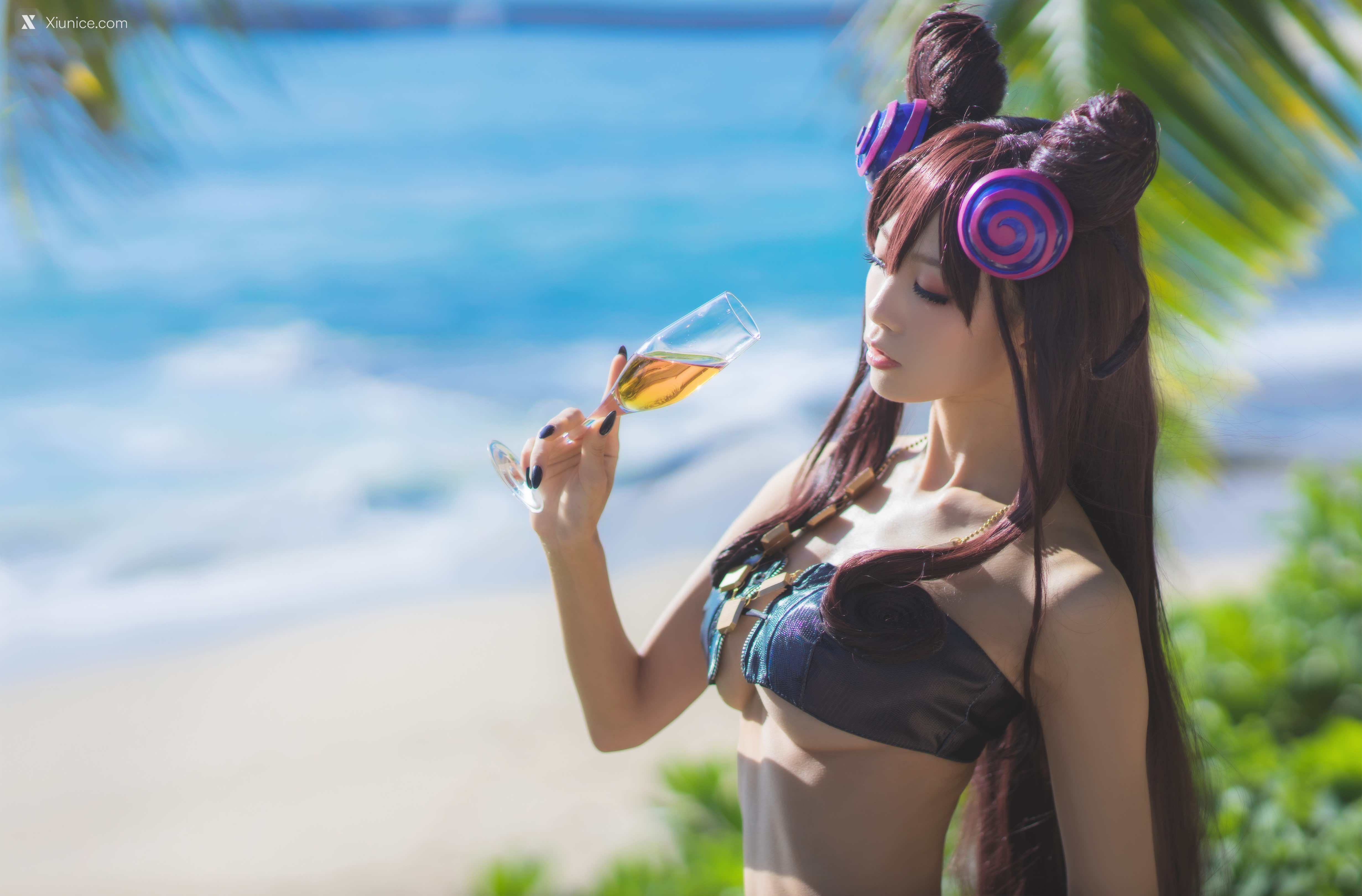 Coser@水淼Aqua – Vol.051 紫式部水着Ver 第25张
