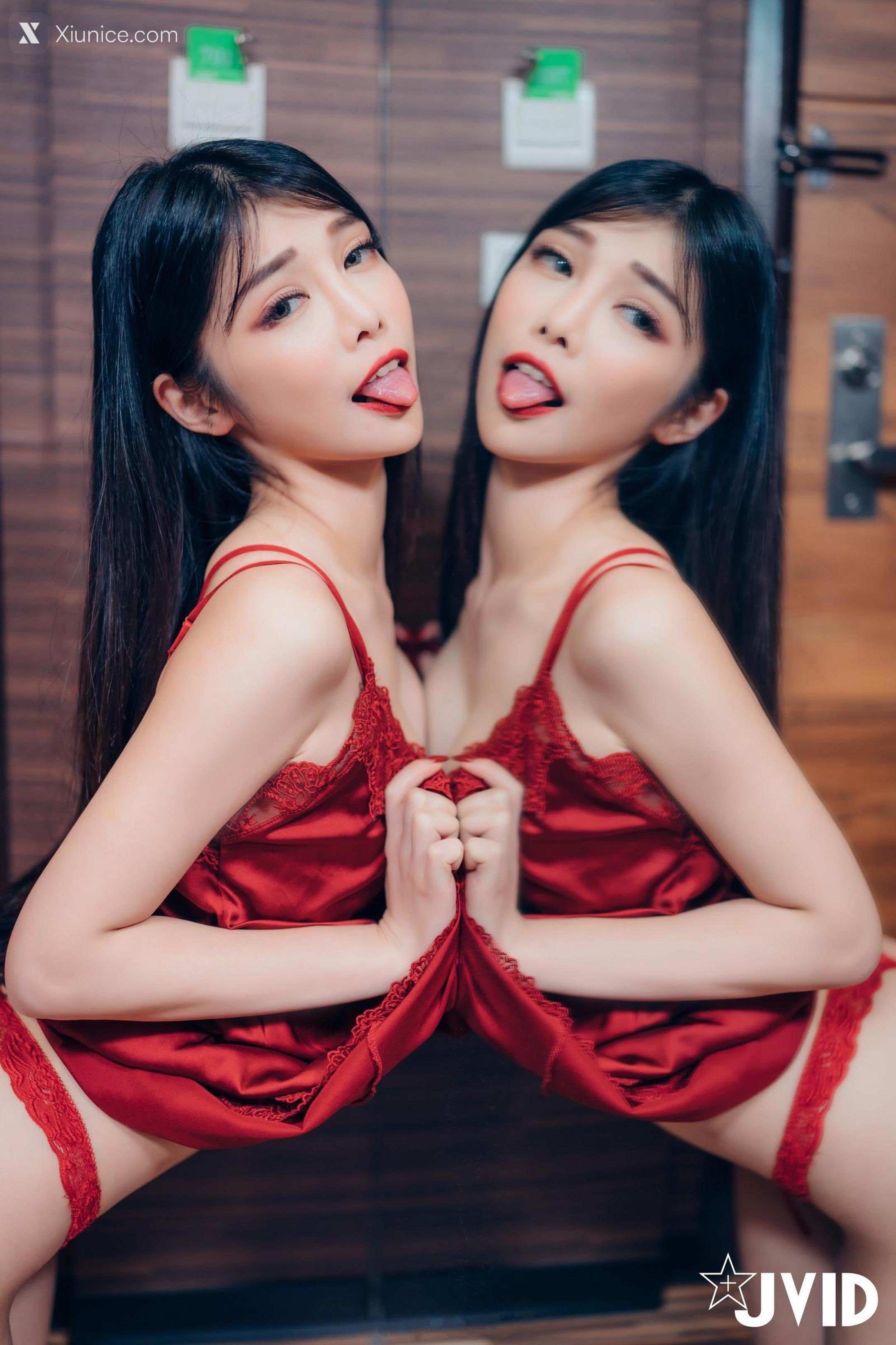 JVID – Linda – 青春的最后一本写真-琳达女神的红色诱惑 第11张