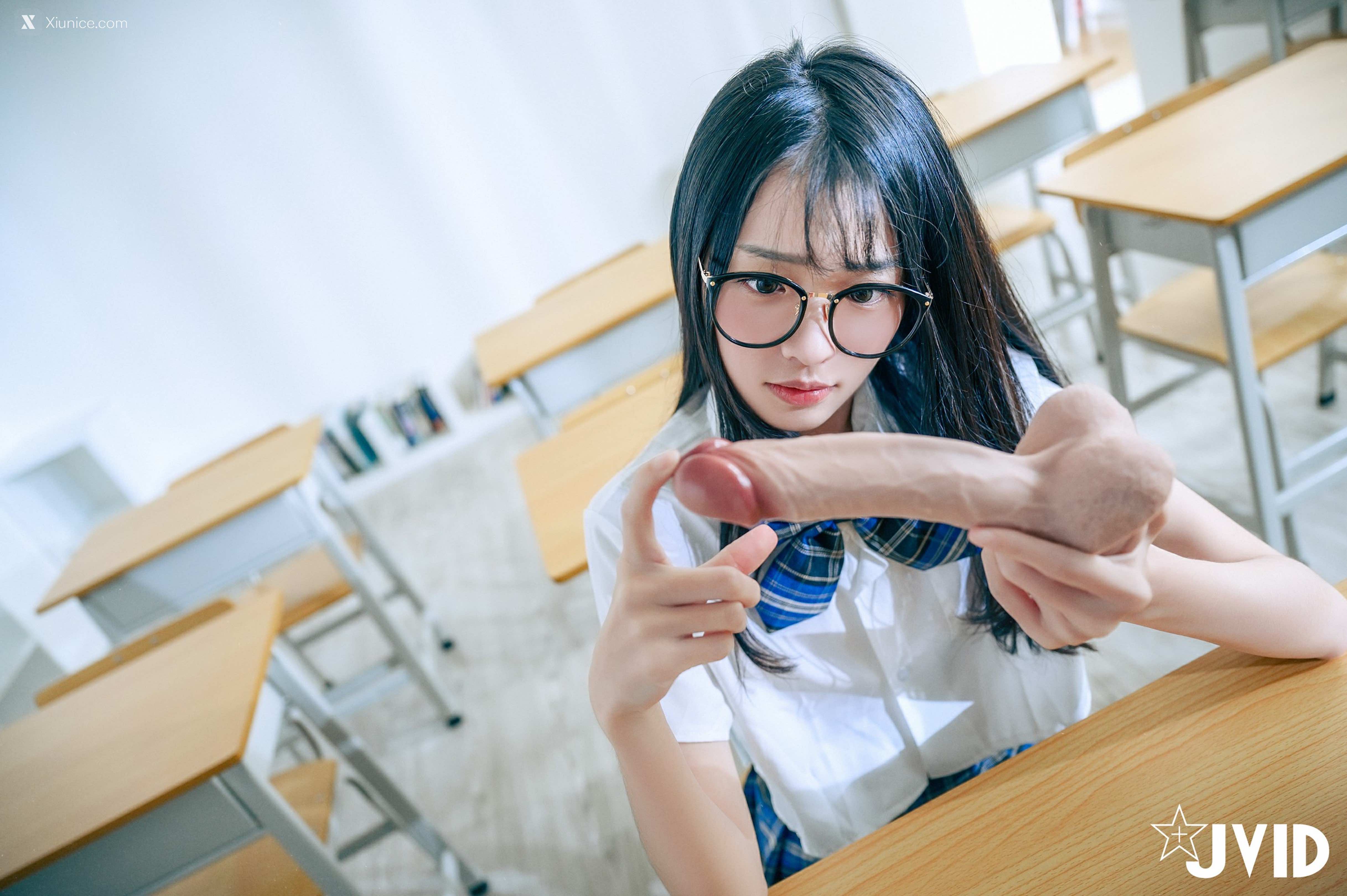 JVID – 妍妍 Angel & 俄罗斯公主 – 精华作品【禁忌的师生恋】教师里的OL和JK肉欲百合 第23张