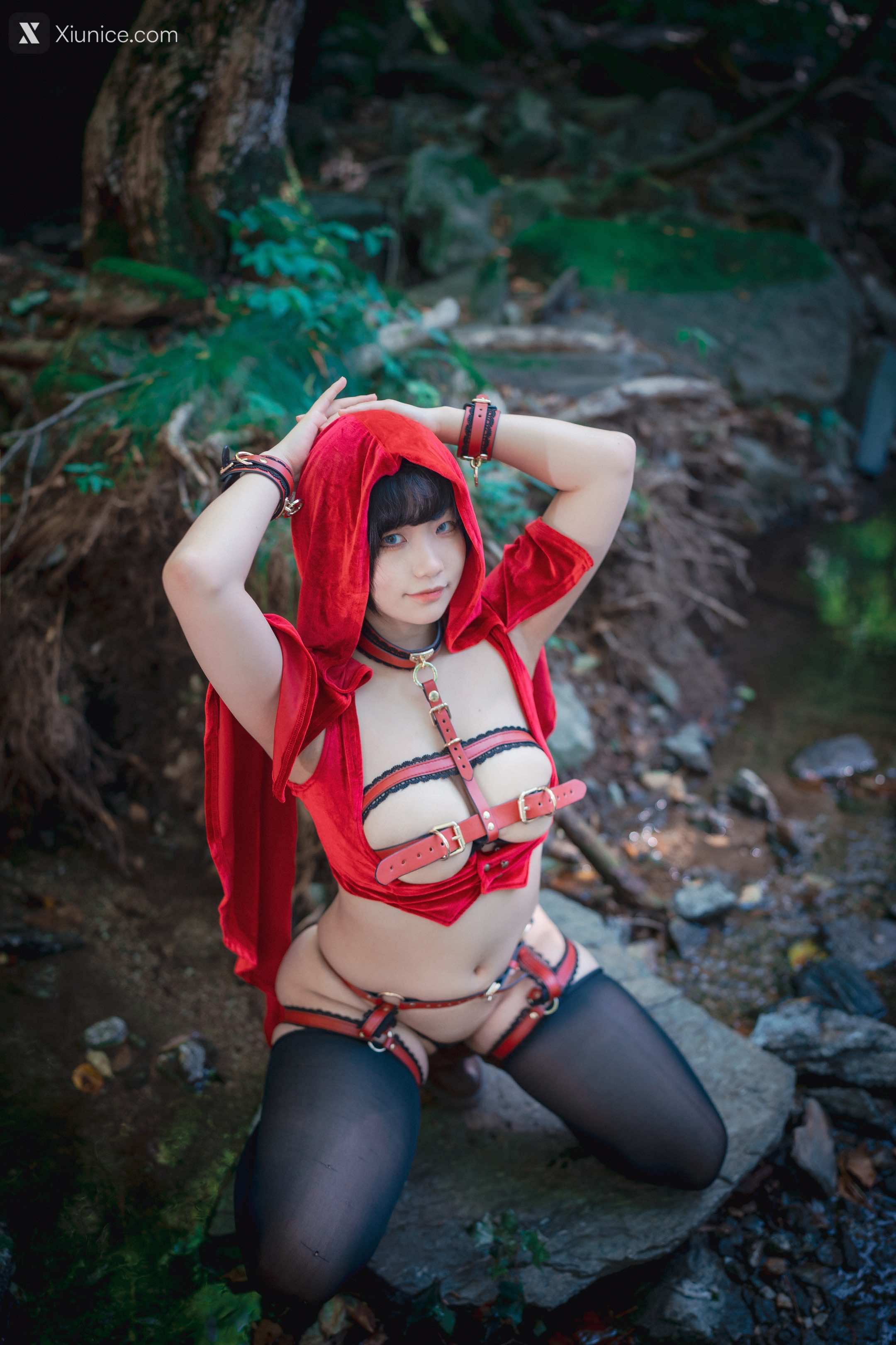 DJAWA Photo – Mimmi (밈미) – Naughty Red Hiring Hood 第64张